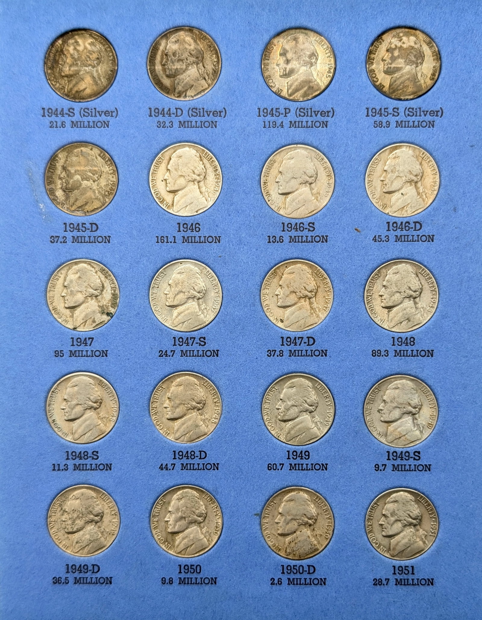 Whitman Jefferson Nickel Collection Starting 1938 Coin Album - 3