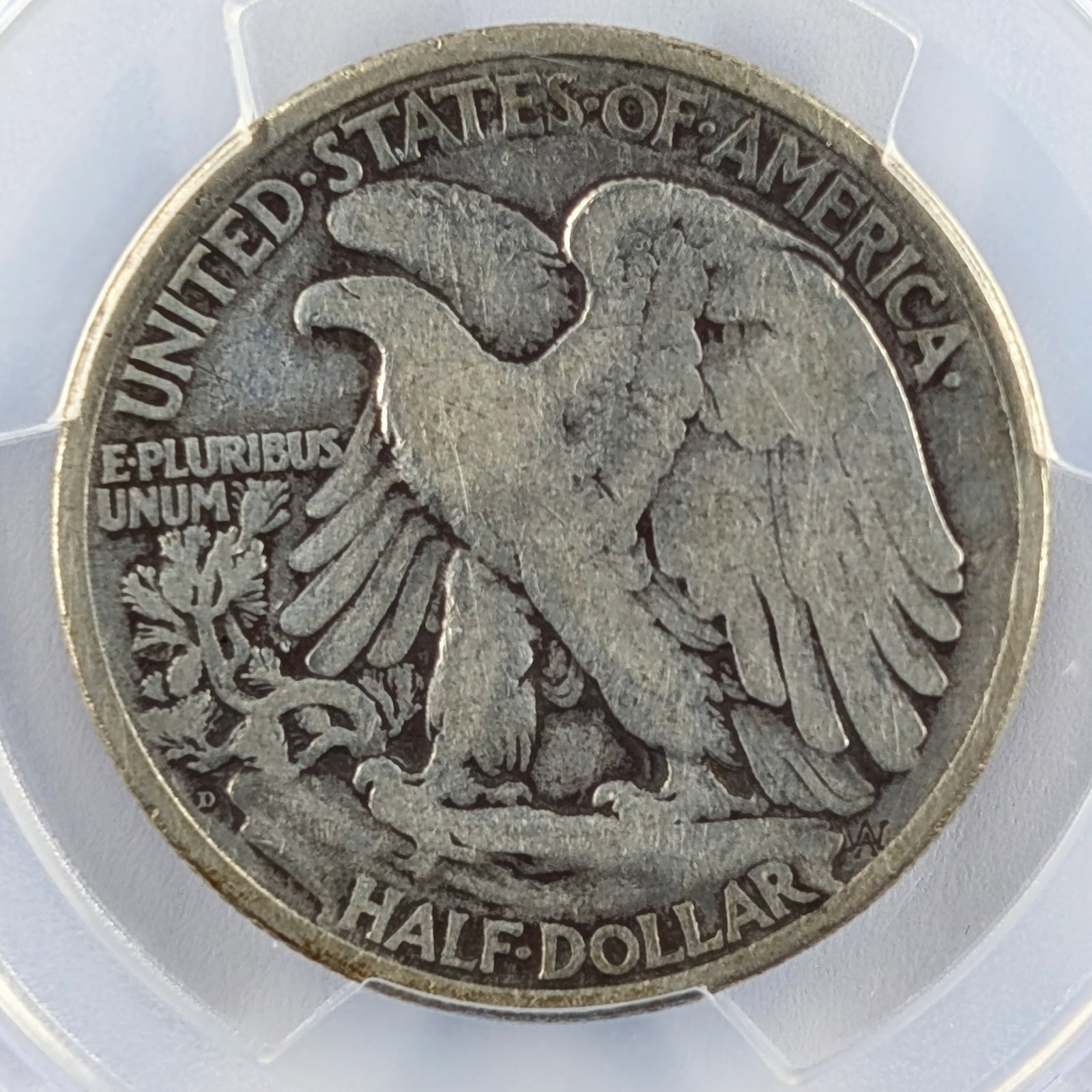 FEATURE- PCGS Genuine 1921-D Silver Walking Liberty Half Dollar- KEY Date! - 3