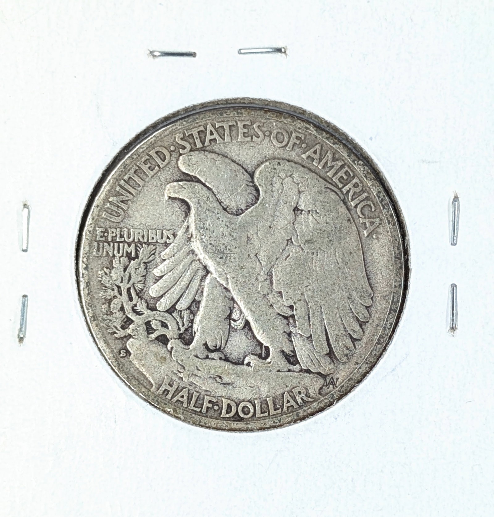 1927-S Silver Walking Liberty Half Dollar - 2