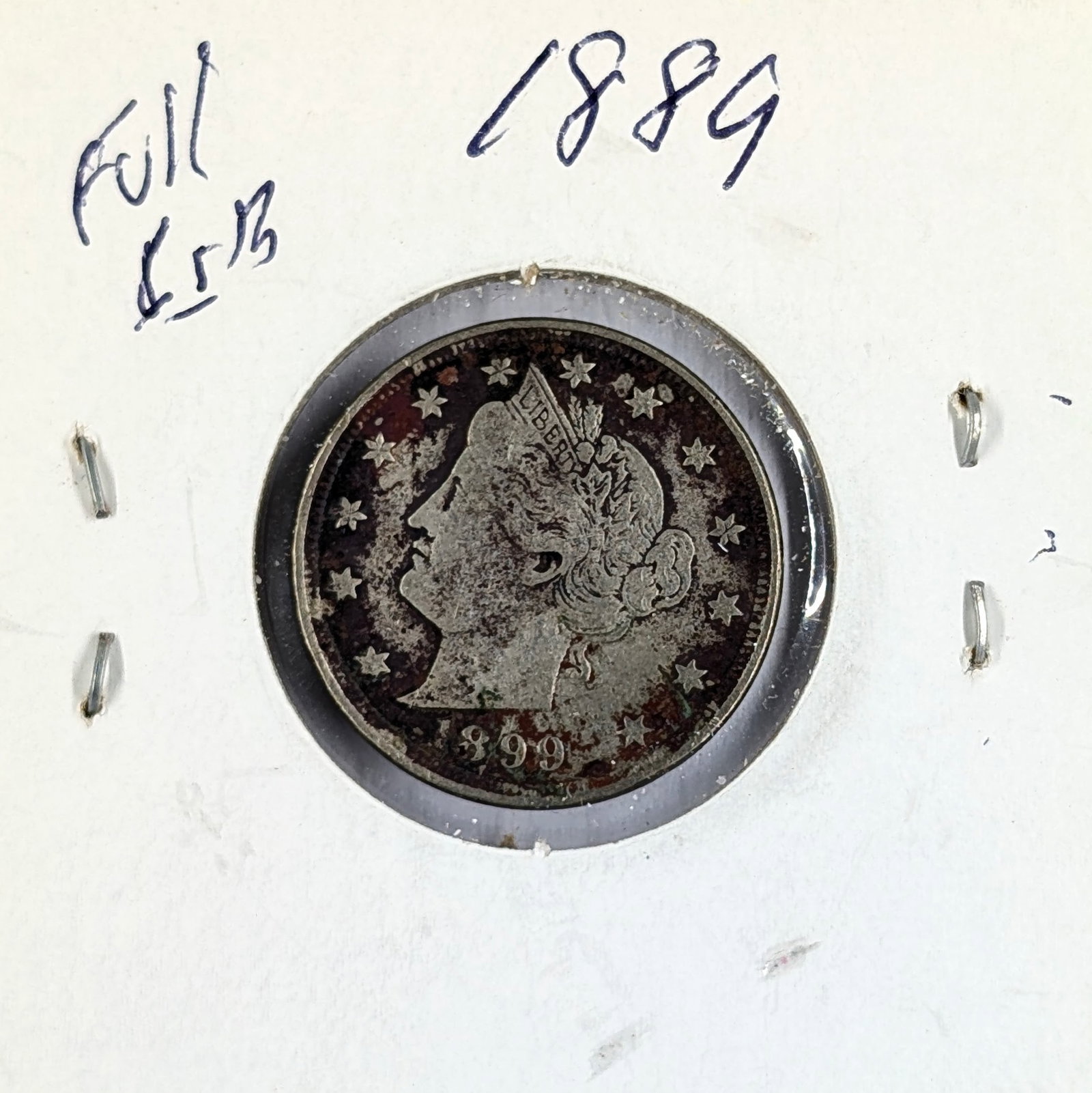 1889 Liberty V Nickel- Full Liberty (1 of 2)