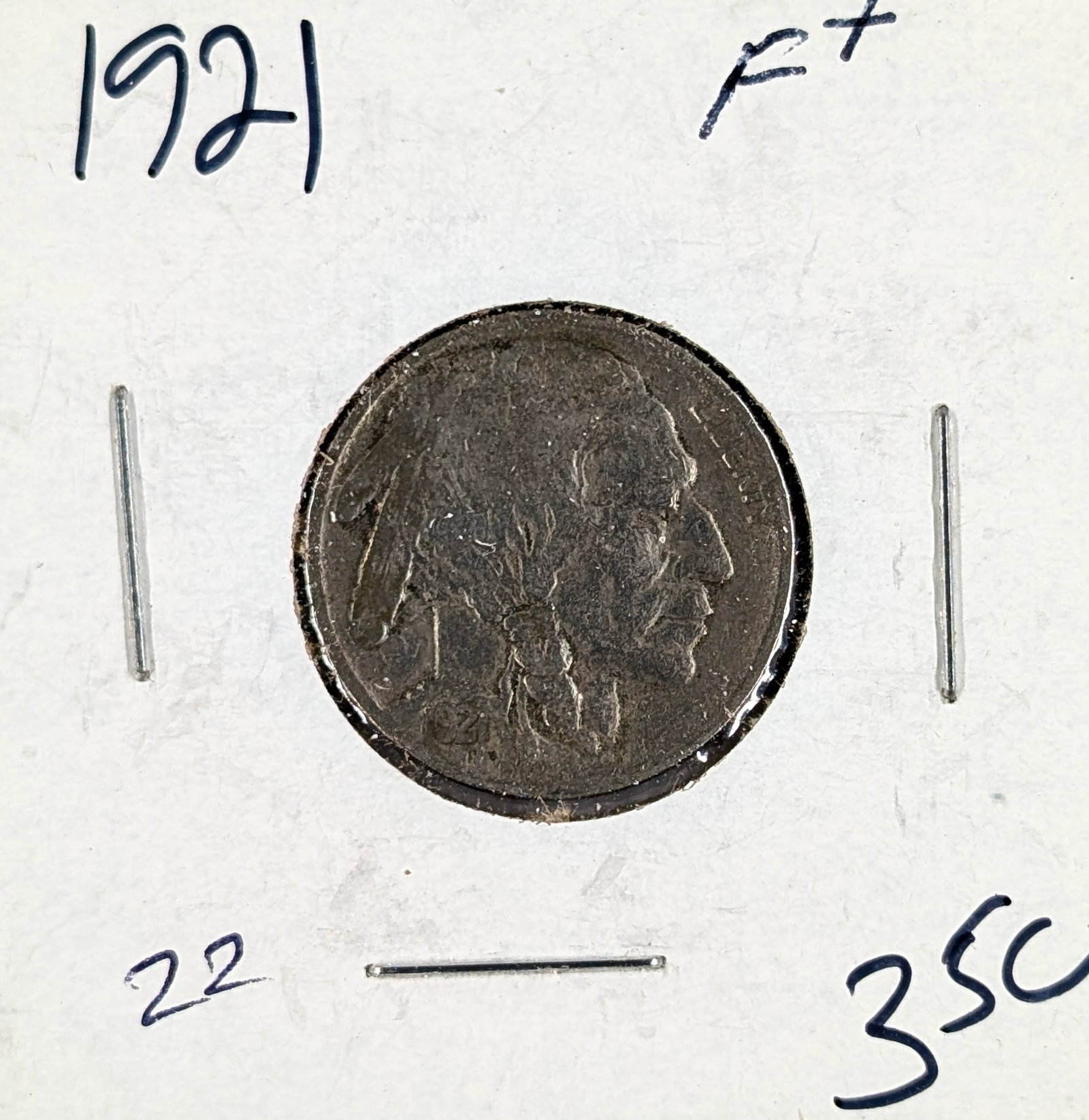 1921 Buffalo Head Nickel: _