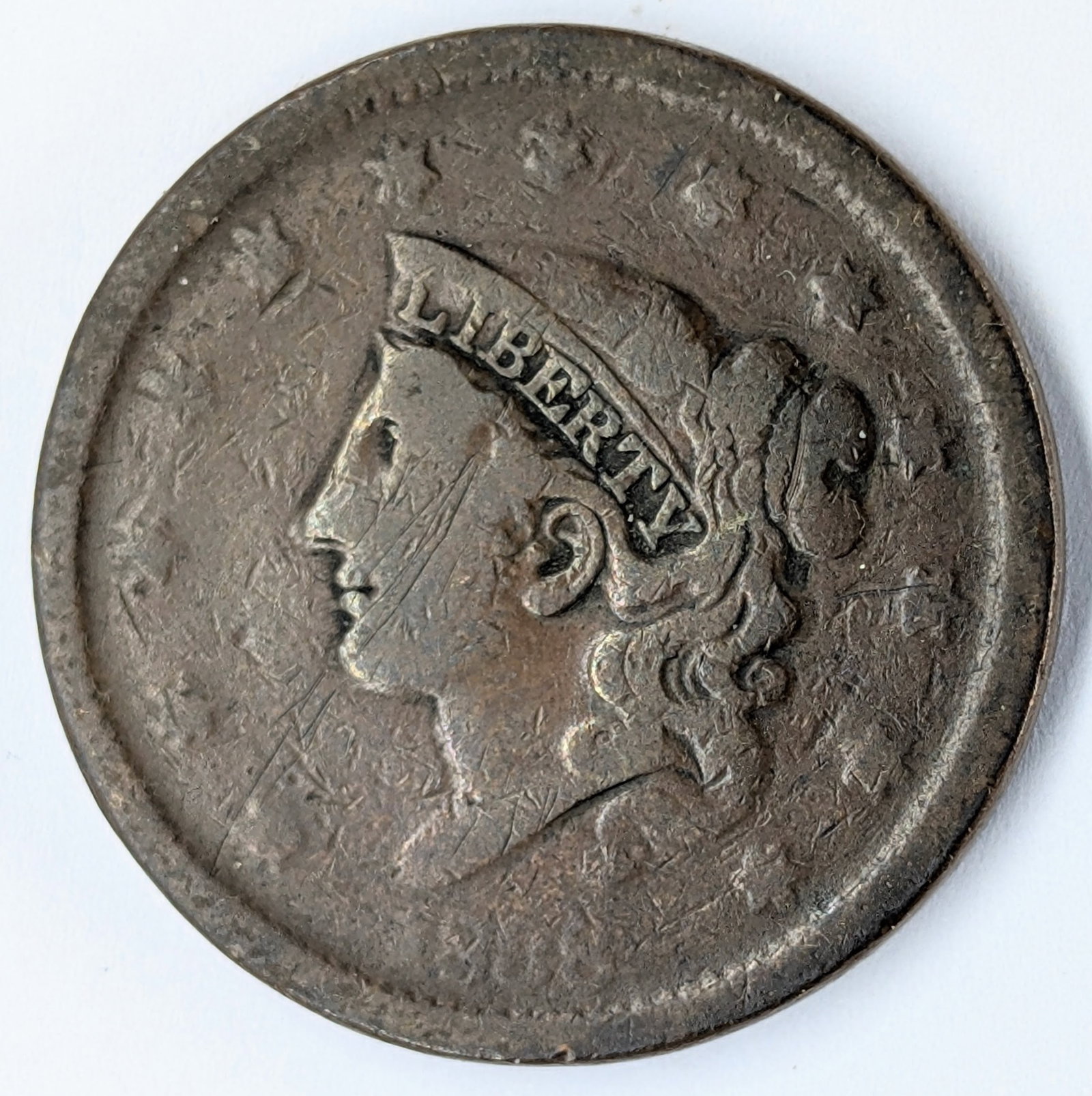 1838 Large Cent: _