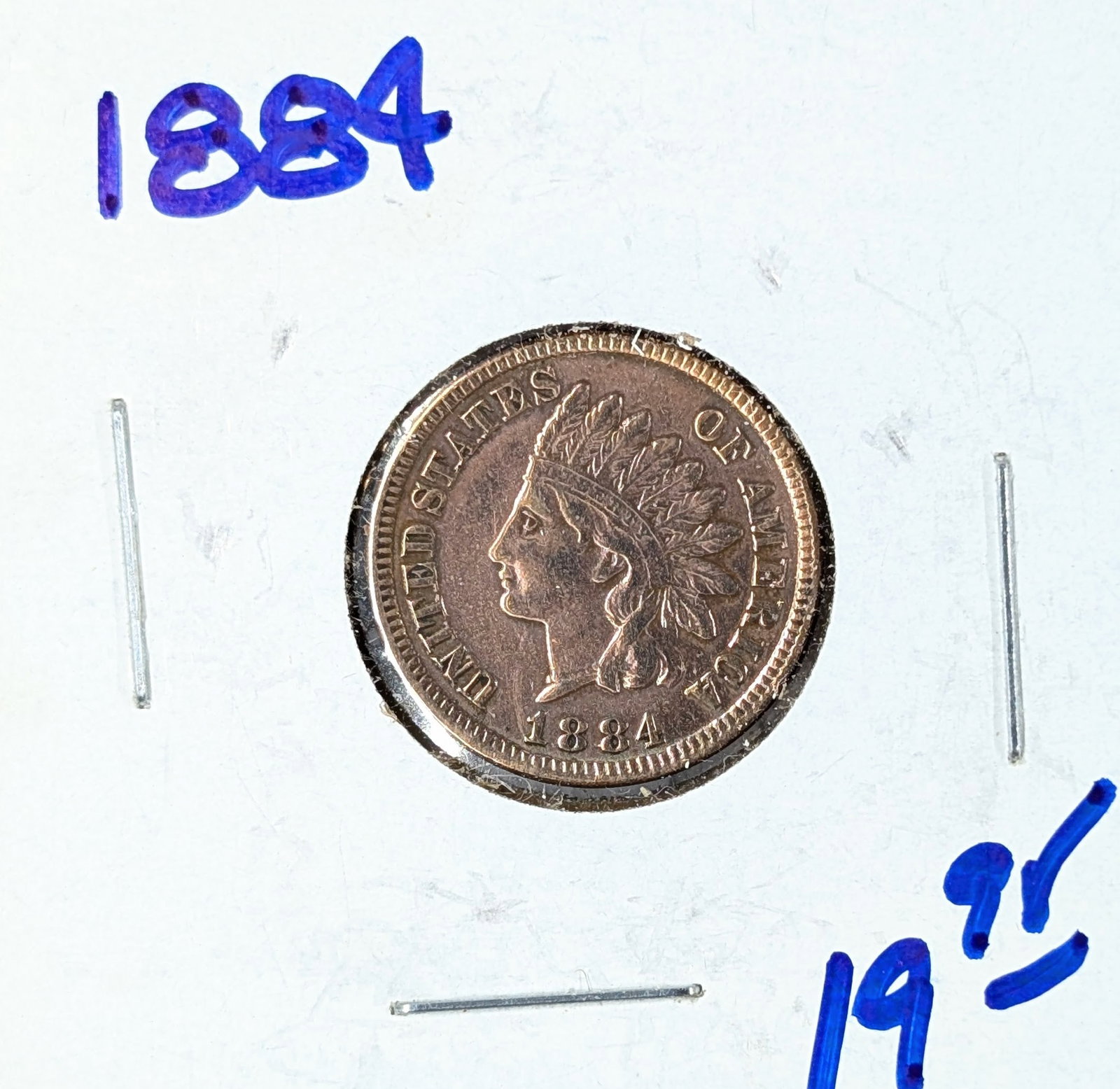 1884 Indian Head Cent- Full Liberty: _