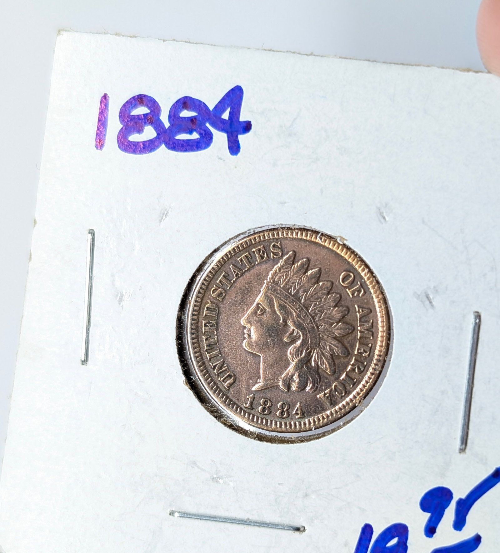 1884 Indian Head Cent- Full Liberty - 3