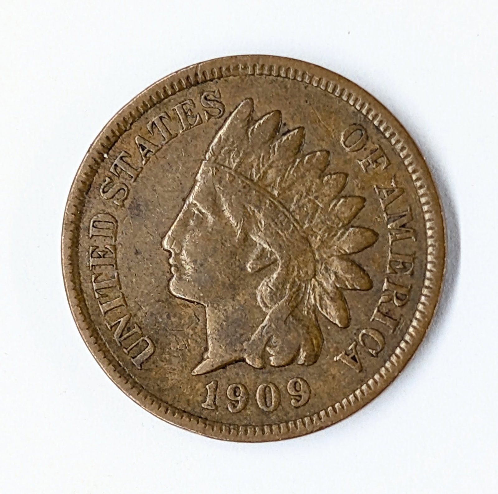 1909 Indian Head Cent: _