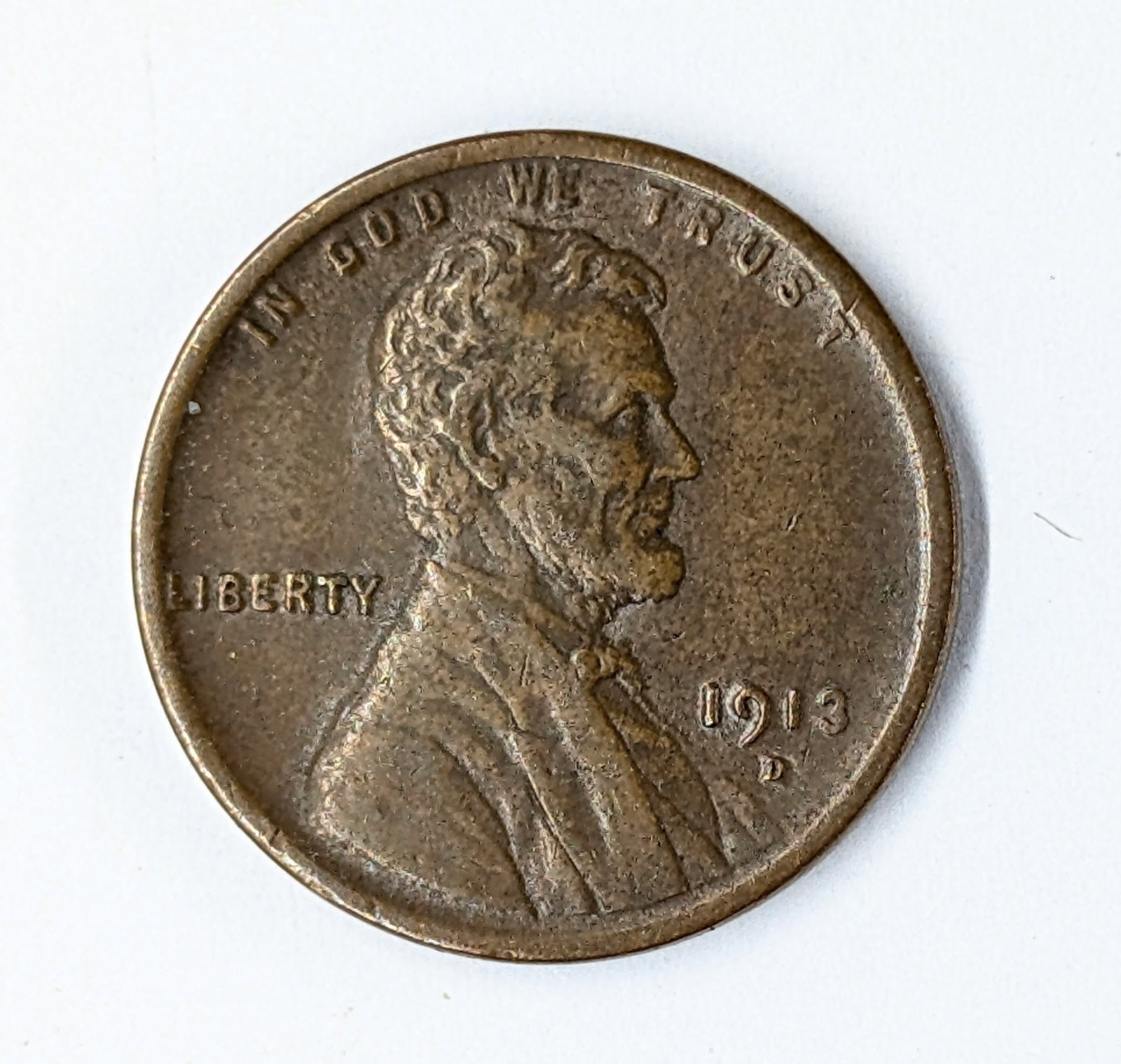 1913-D Wheat Cent