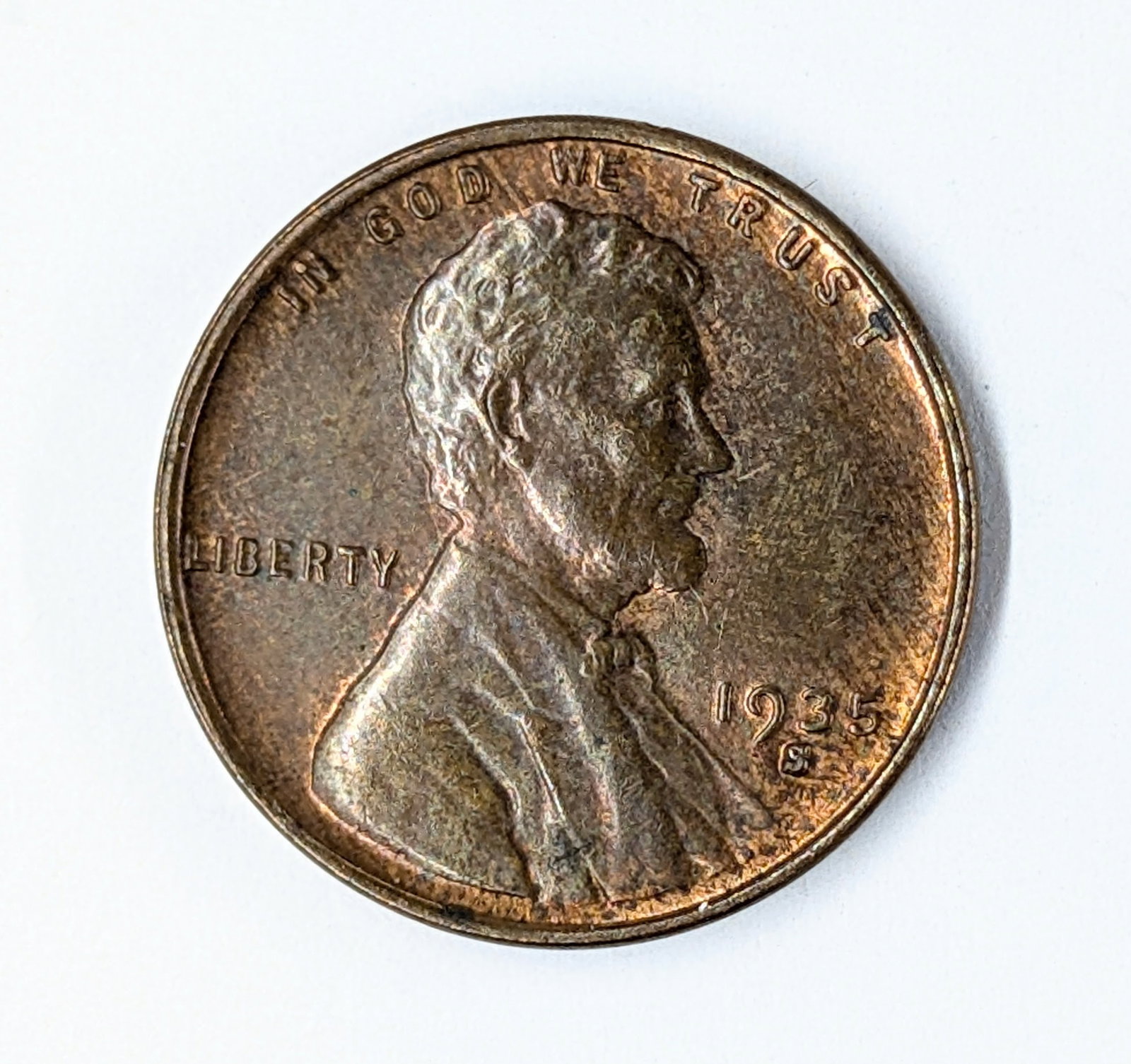 1935-S Wheat Cent: _