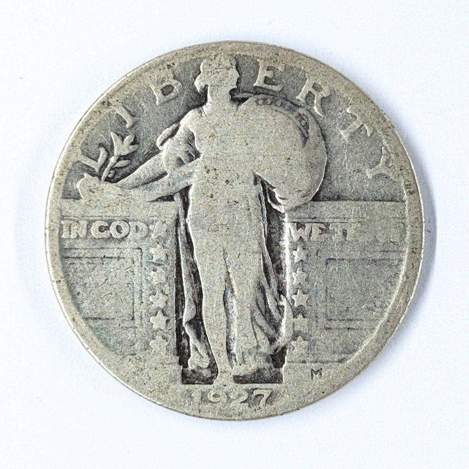 1927 Silver Standing Liberty Quarter: _