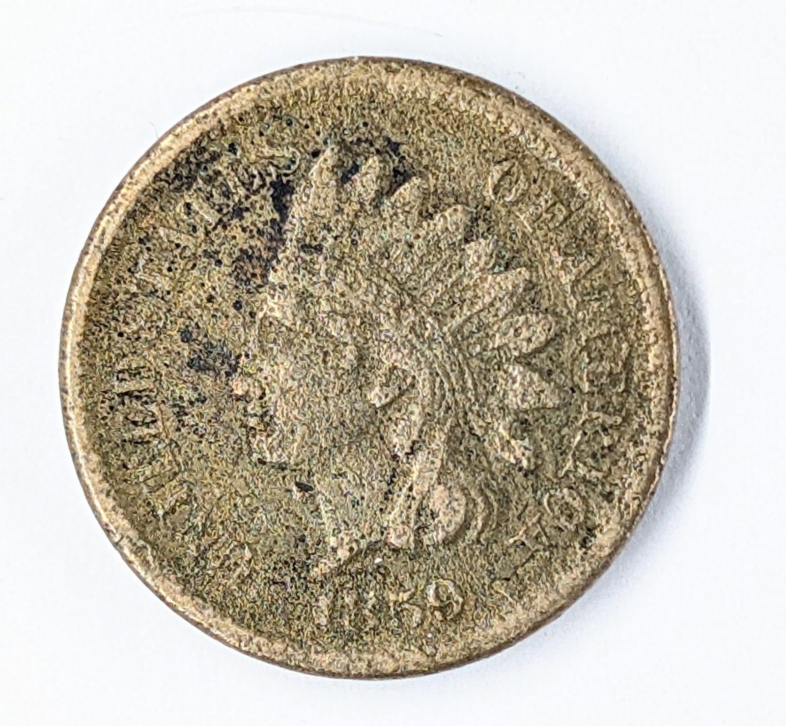 1859 Indian Head Cent- Semi Key Date: First Year of Issue
