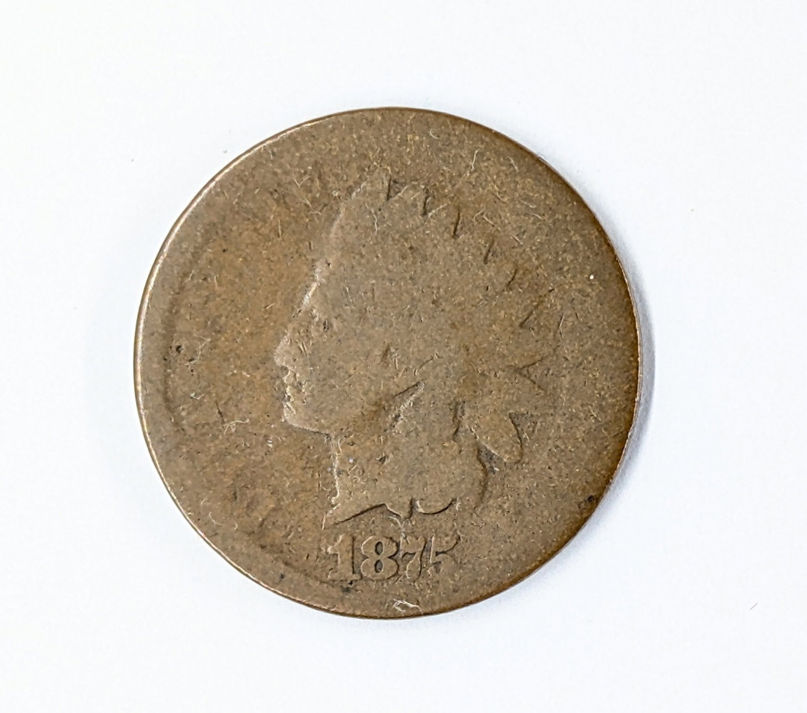 1875 Indian Head Cent- Semi Key Date: _