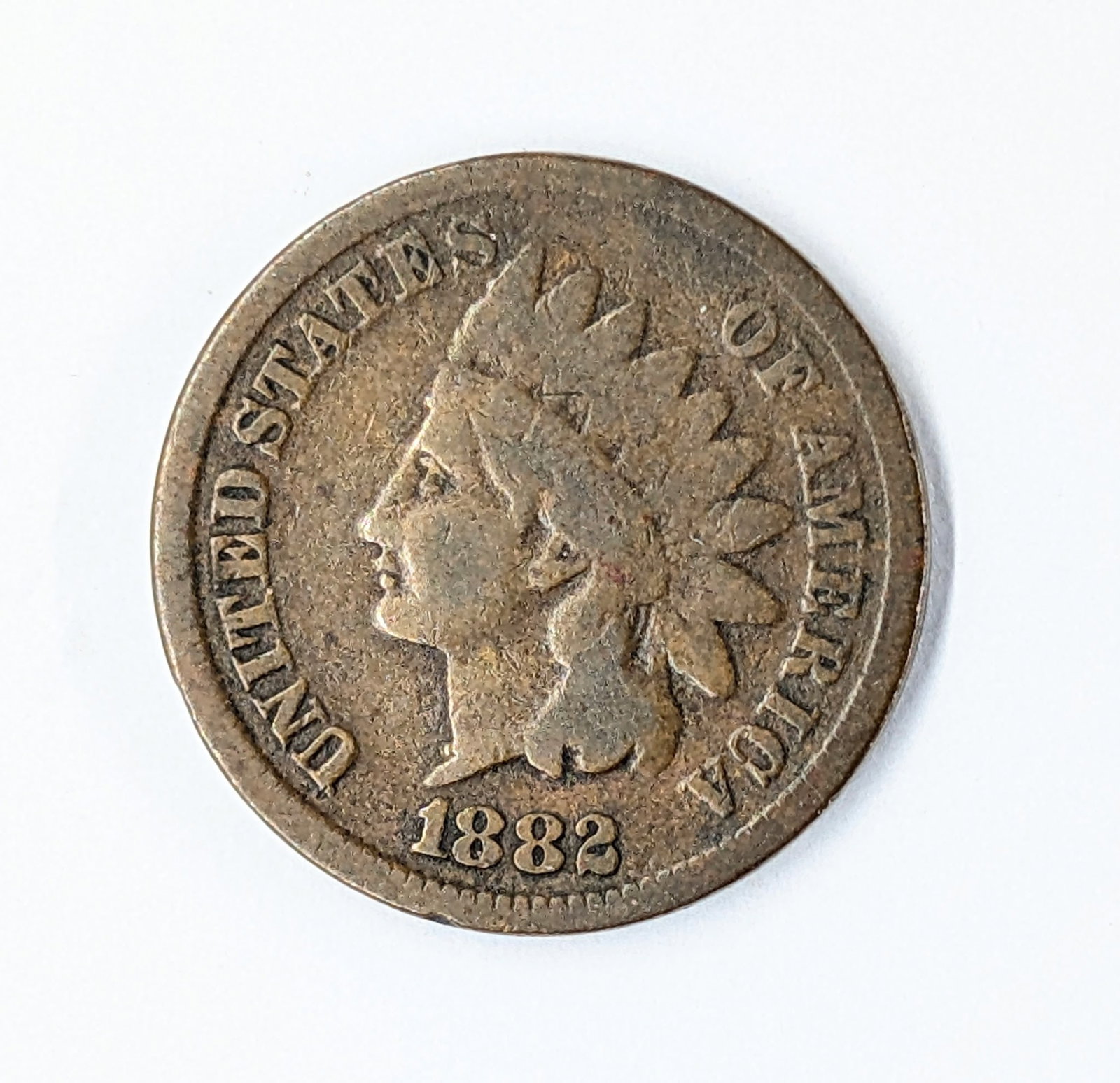 1882 Indian Head Cent: _