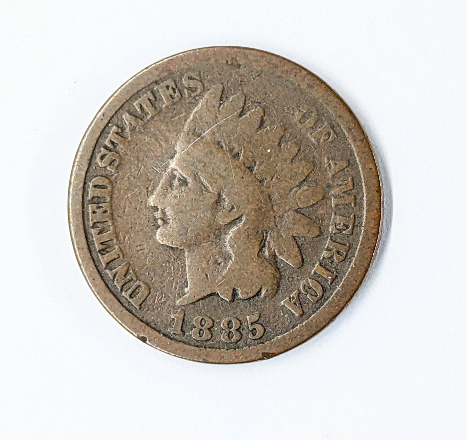 1885 Indian Head Cent- Semi Key Date: _