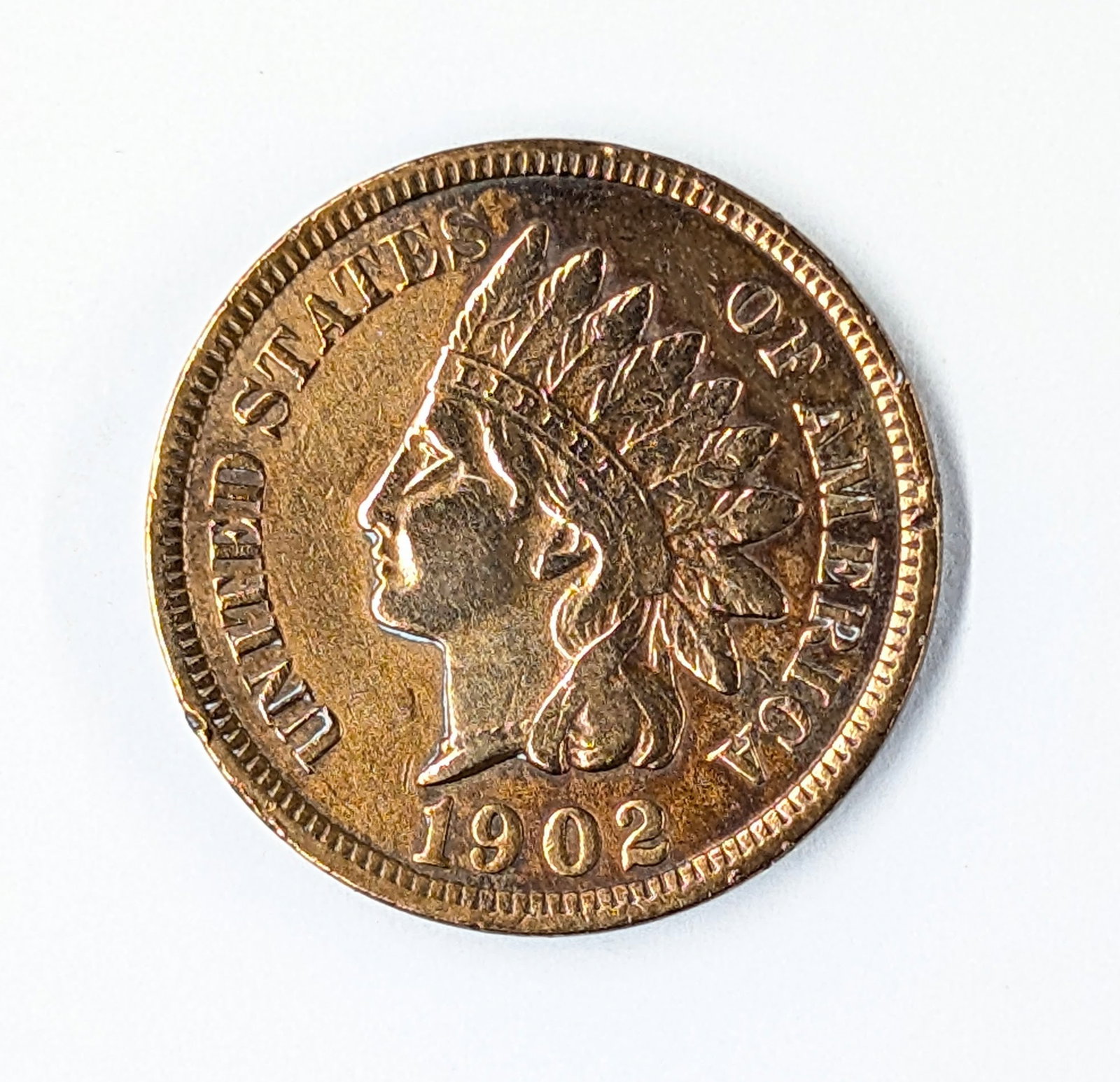 1902 Indian Head Cent- Full Liberty: Details