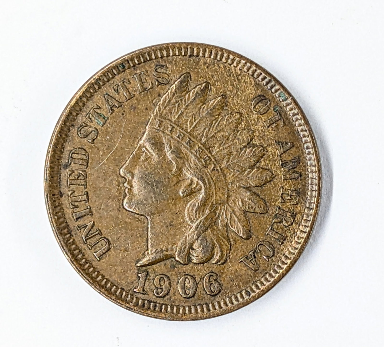 1906 Indian Head Cent- Full Liberty: _