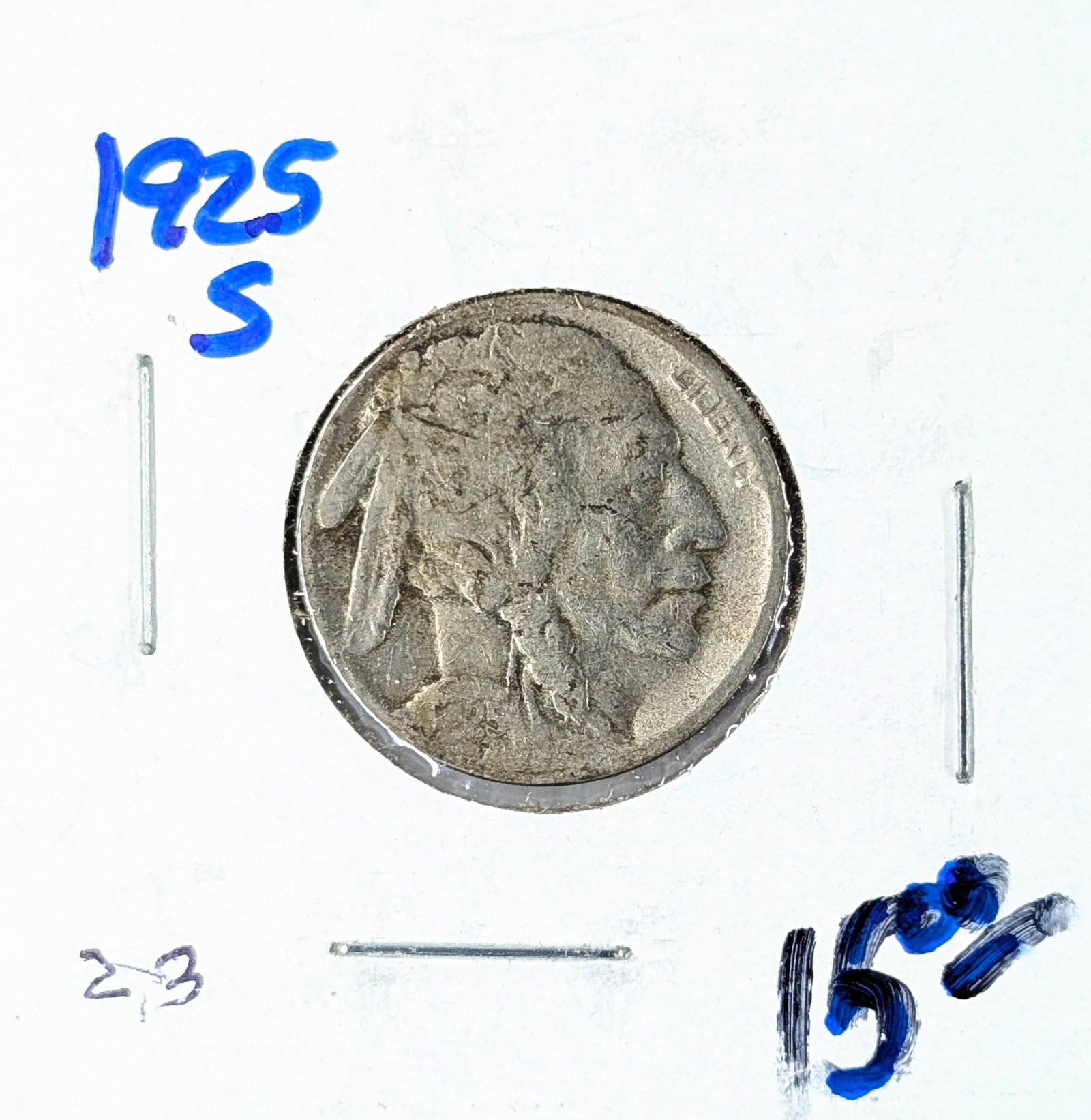 1925-S Buffalo Head Nickel: _