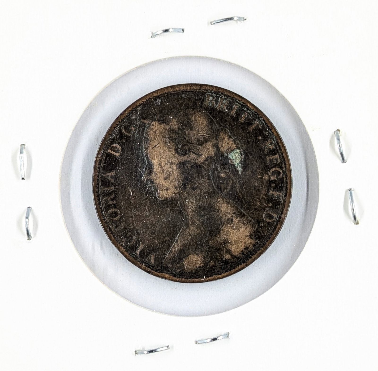 1862 Great Britain Half Penny - 2