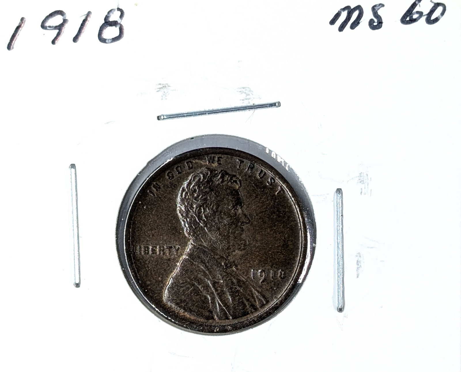 1918 Wheat Cent: _