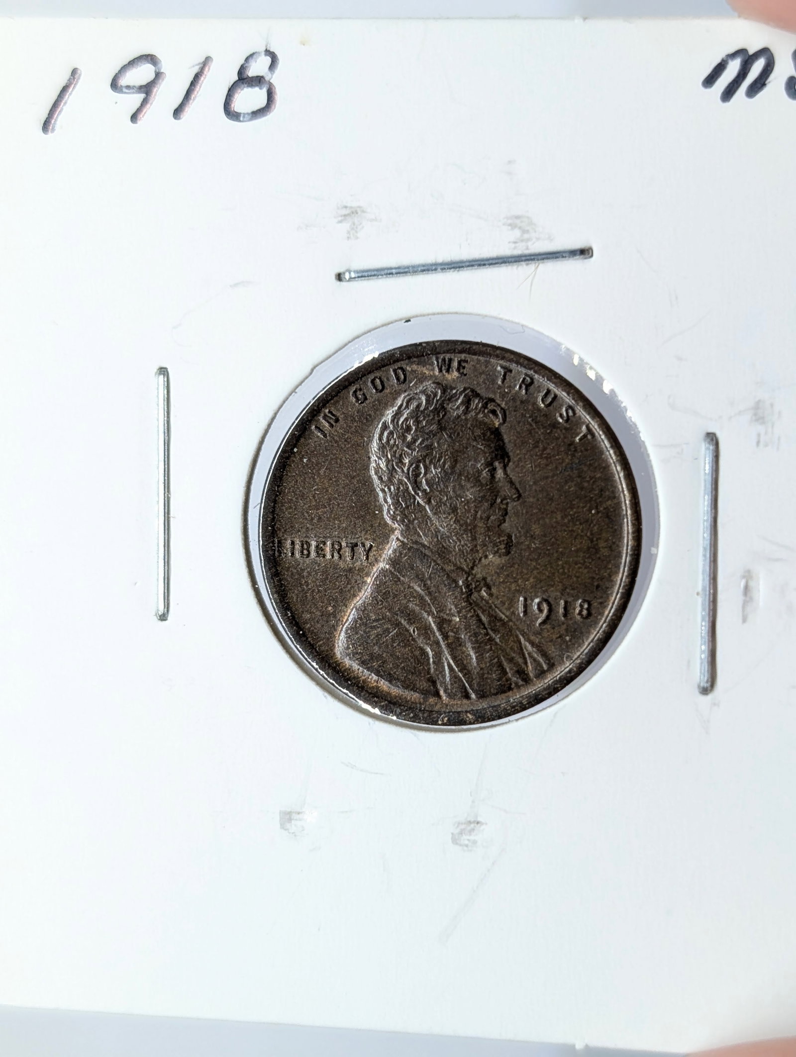 1918 Wheat Cent - 3