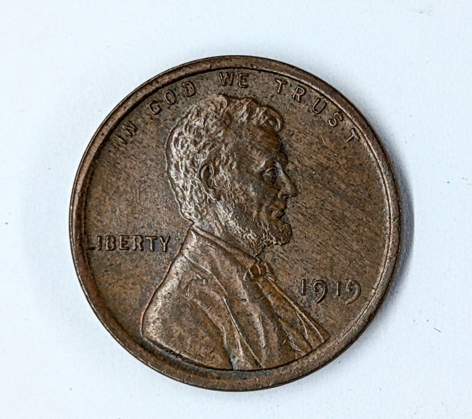 1919 Wheat Cent: _