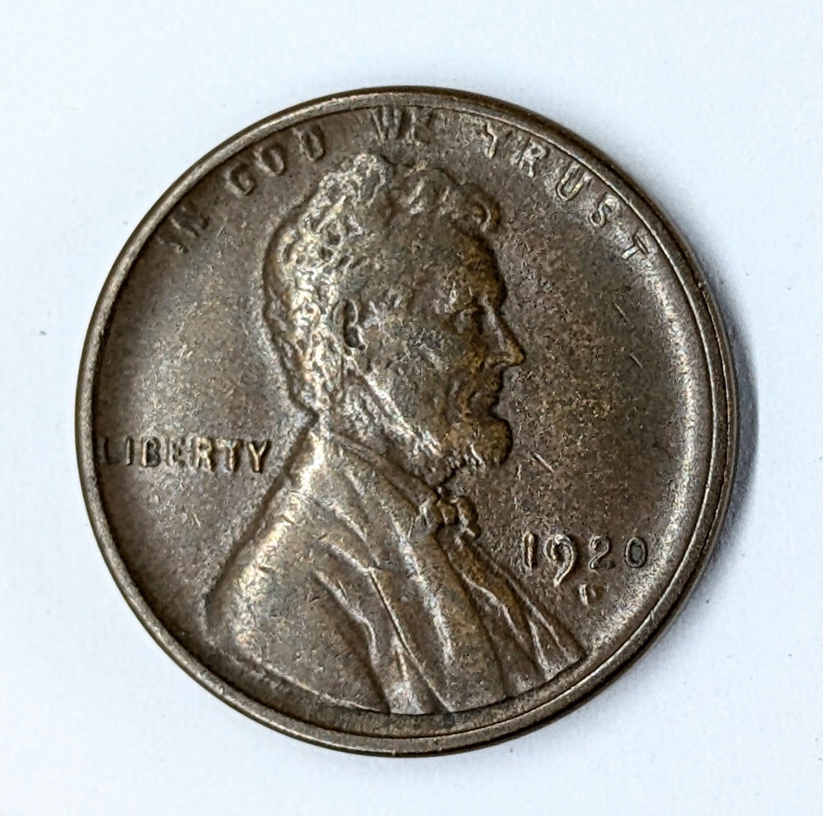 1920-D Wheat Cent: _