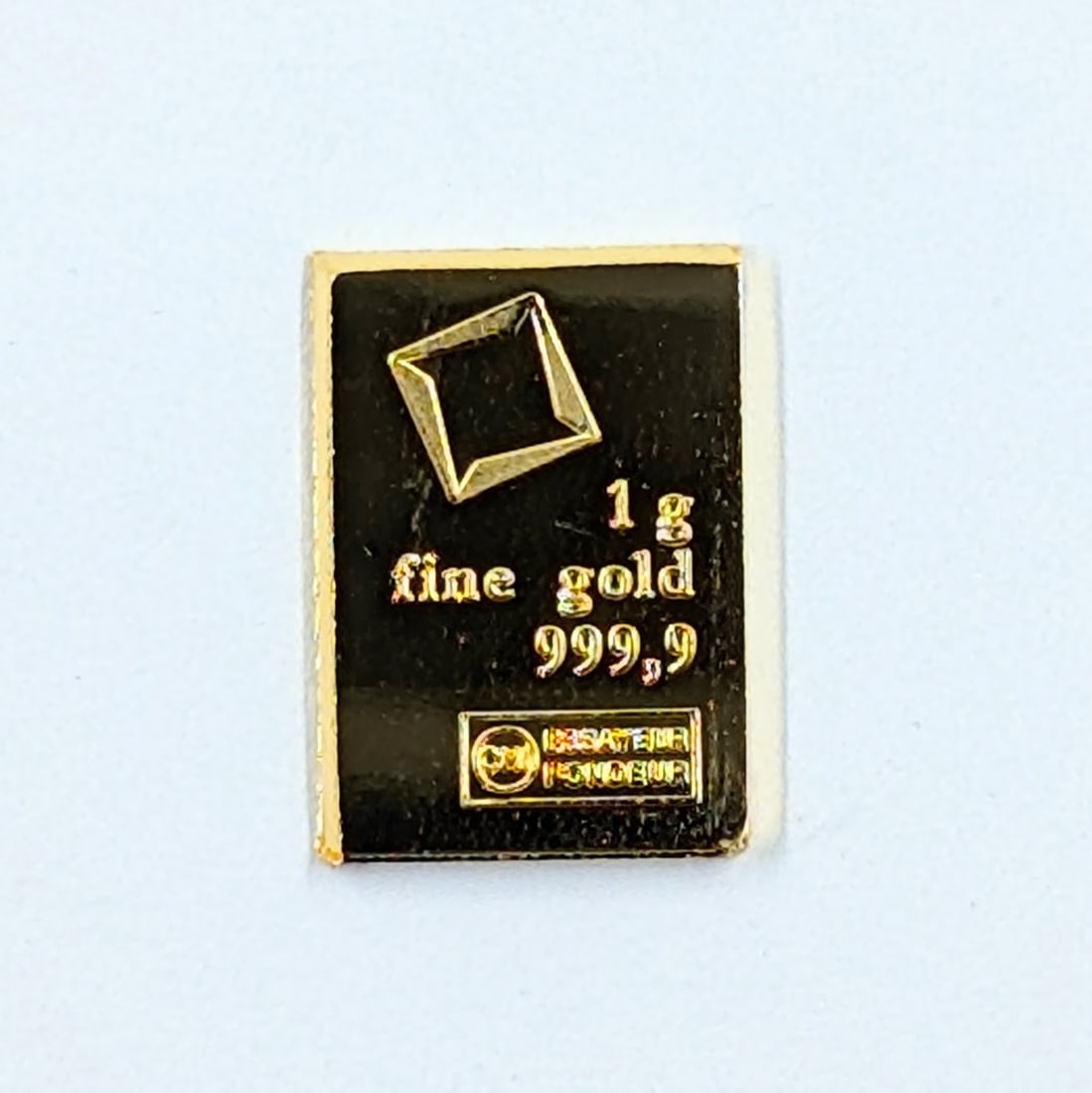 1 Gram Fine .999 Gold - Valcambi: Gold