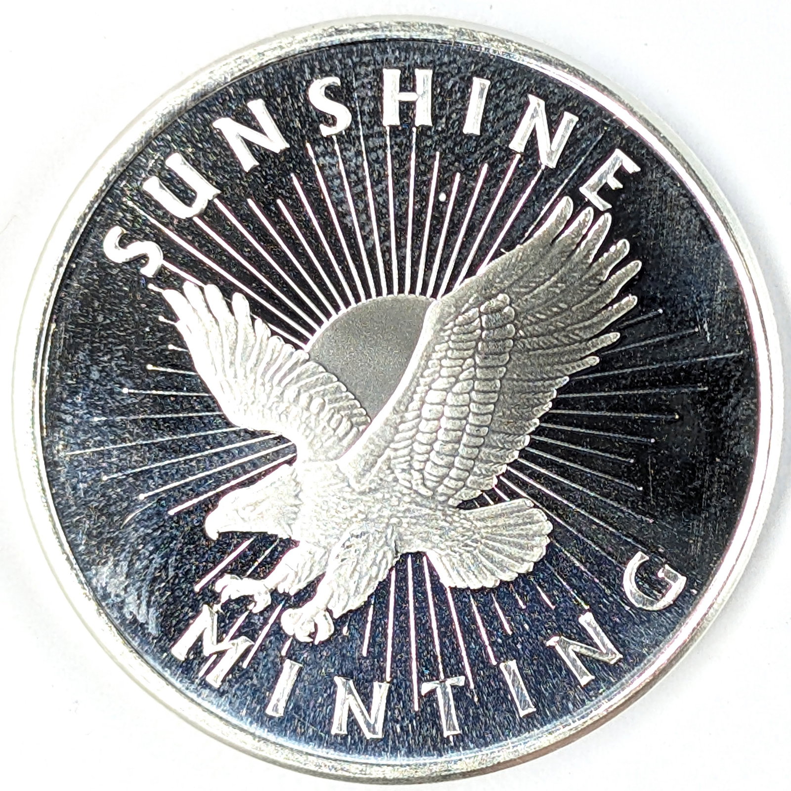 1 Ounce Fine .999 Silver Round - Sunshine Minting: Silver