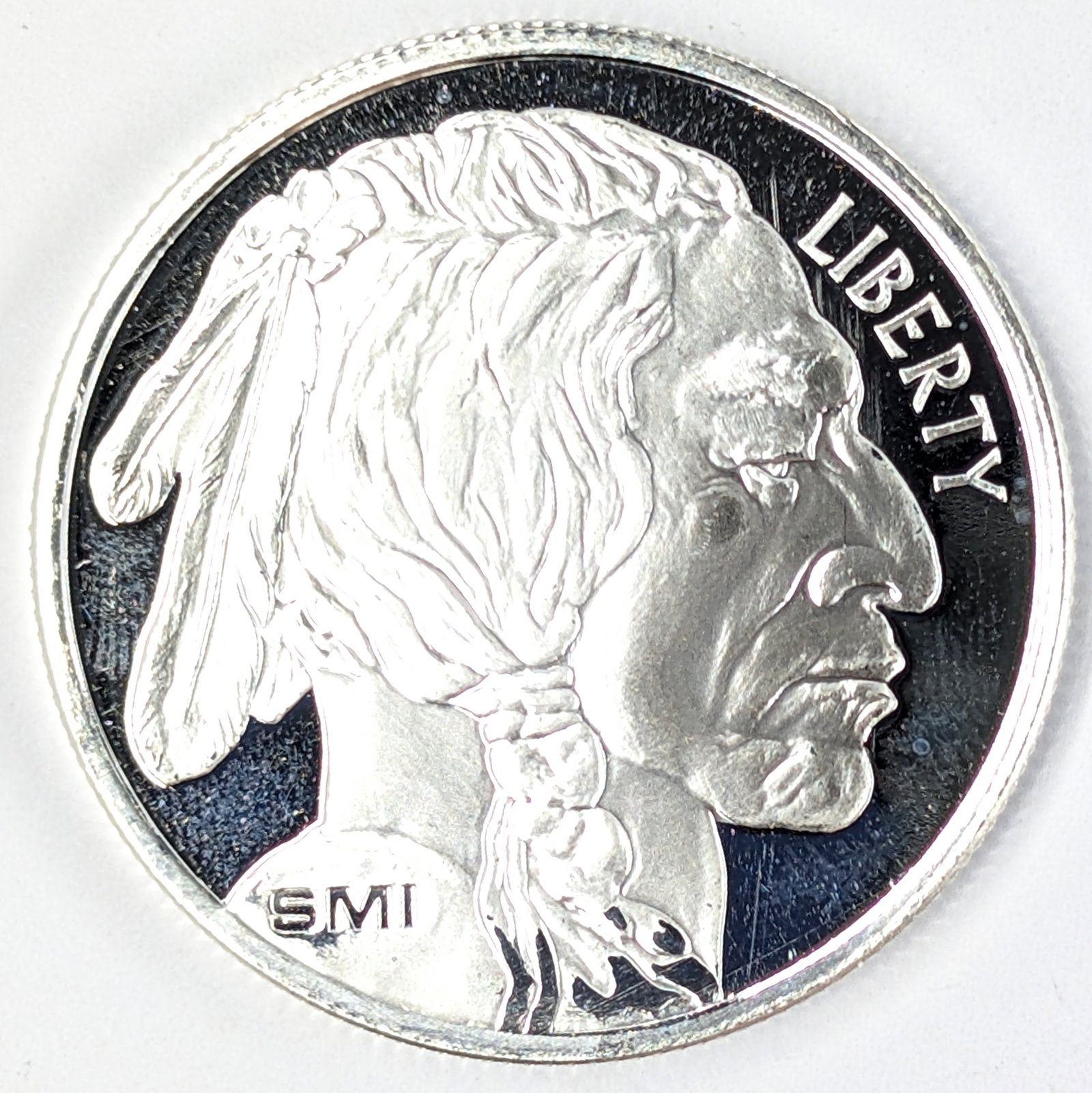 1 Ounce Fine .999 Silver Round - Buffalo: Silver
