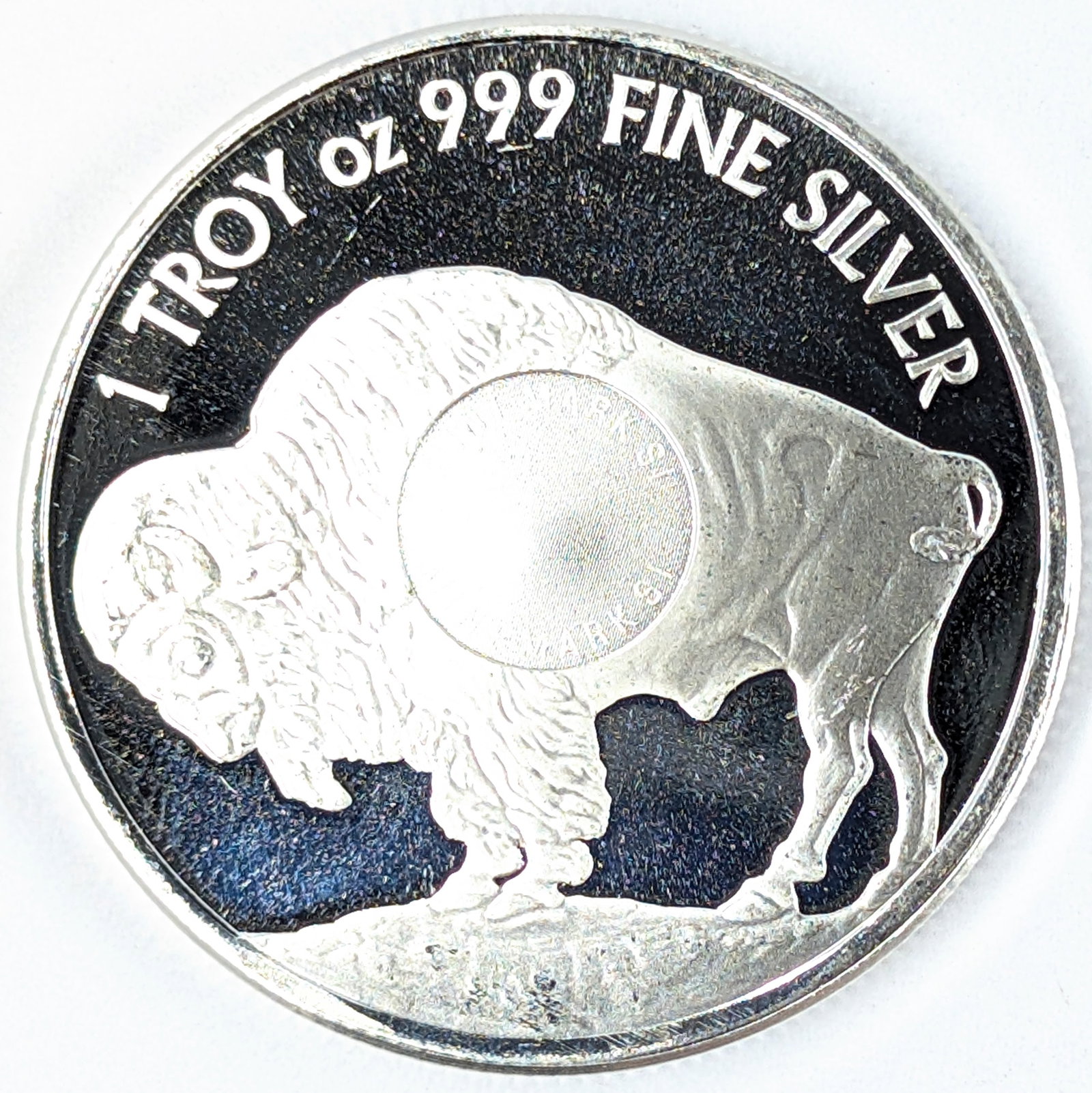 1 Ounce Fine .999 Silver Round - Buffalo - 2