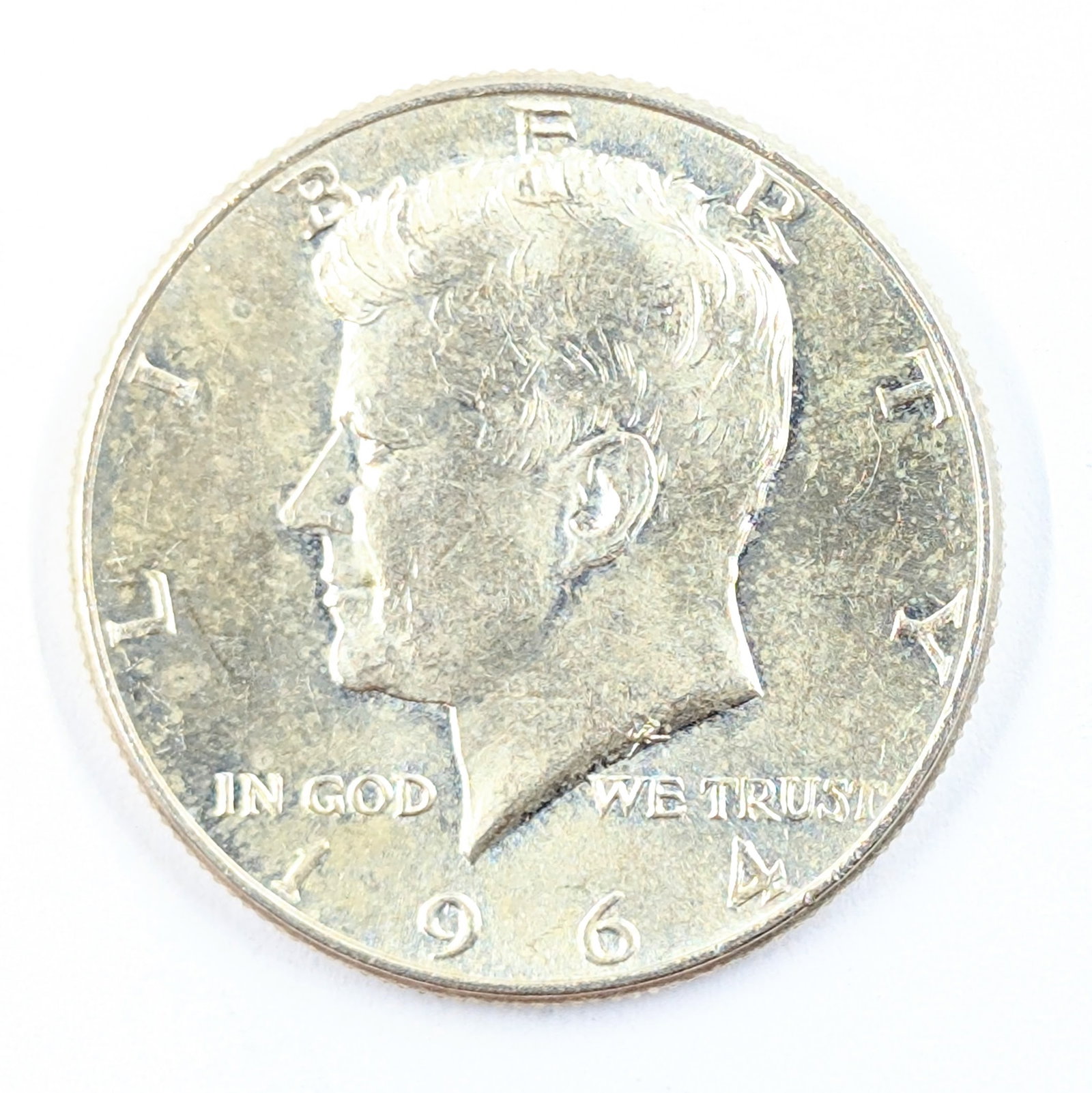 1964 Silver John F Kennedy Half Dollar- Uncirculated: Silver