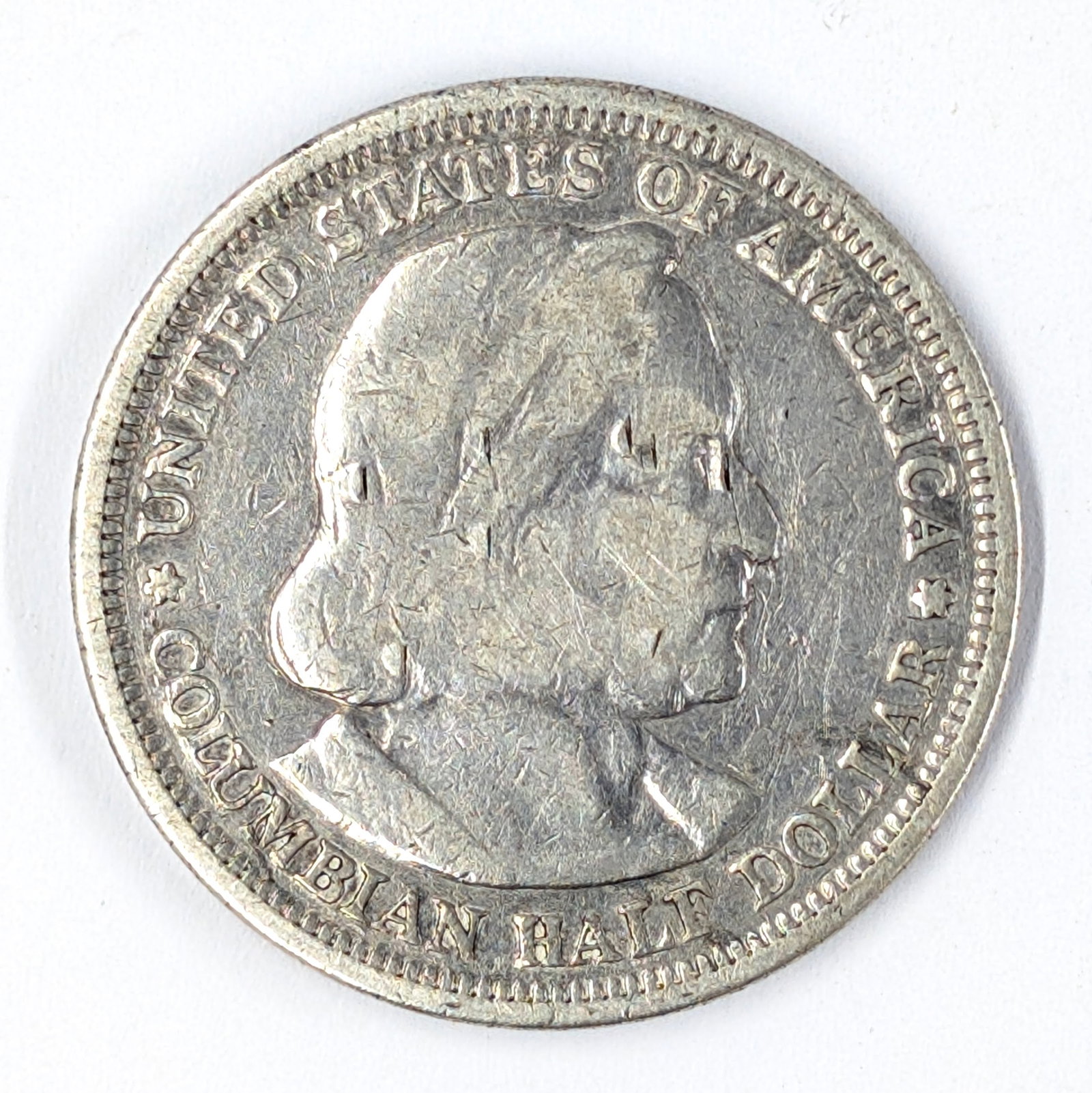 1892 Silver Columbian Half Dollar: Silver