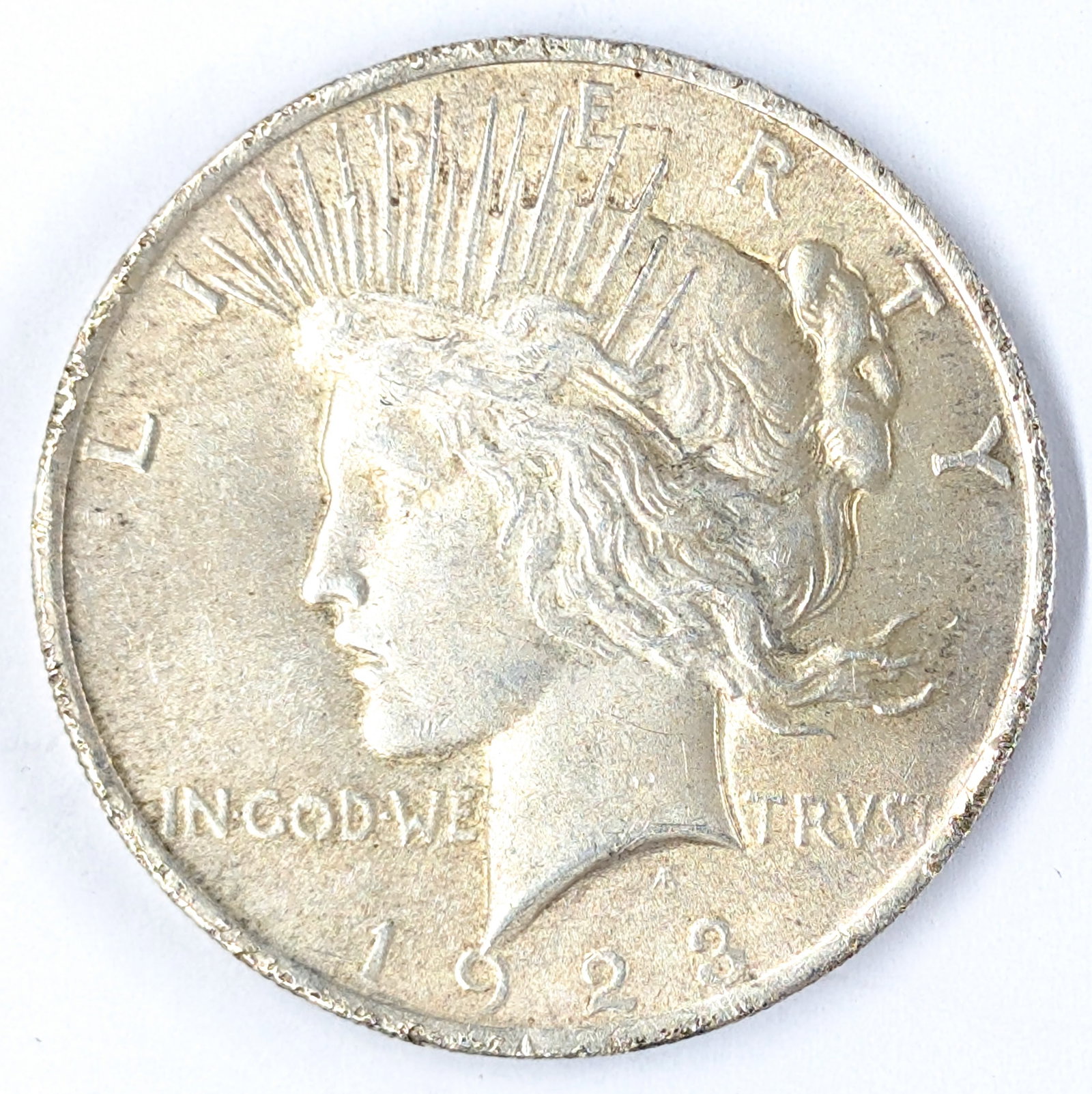 1923 Silver Peace Dollar: Silver