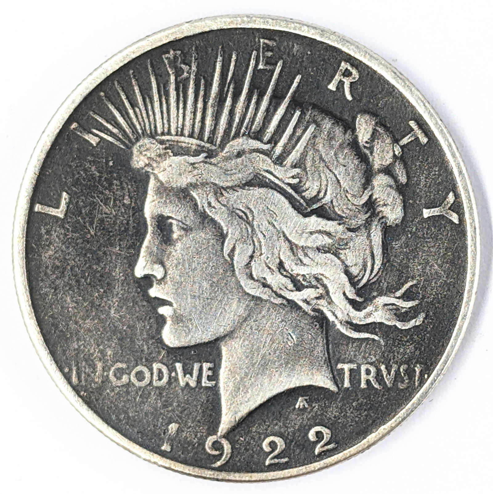 1922-D Silver Peace Dollar: Silver