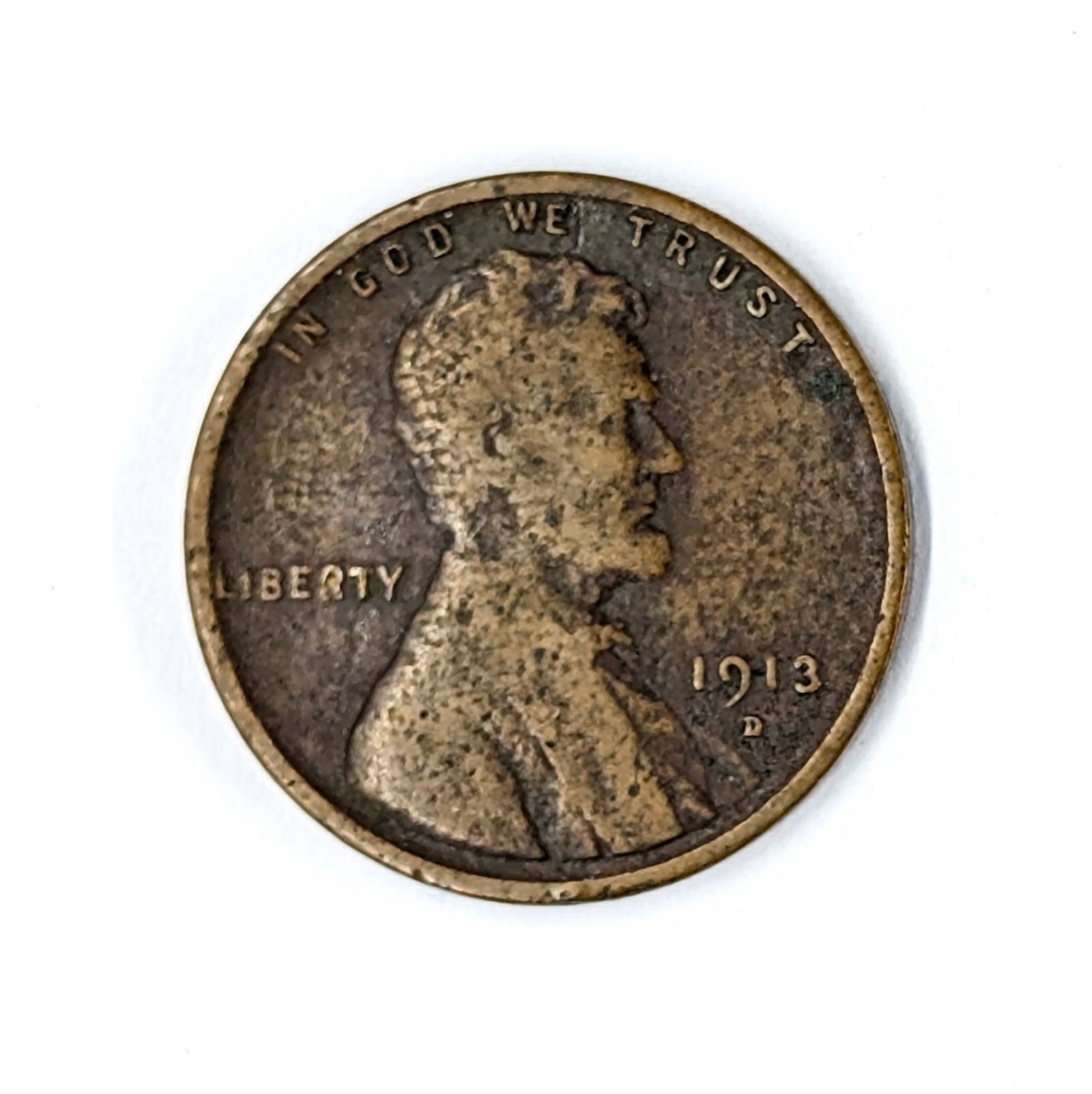 1913-D Wheat Cent: Coin