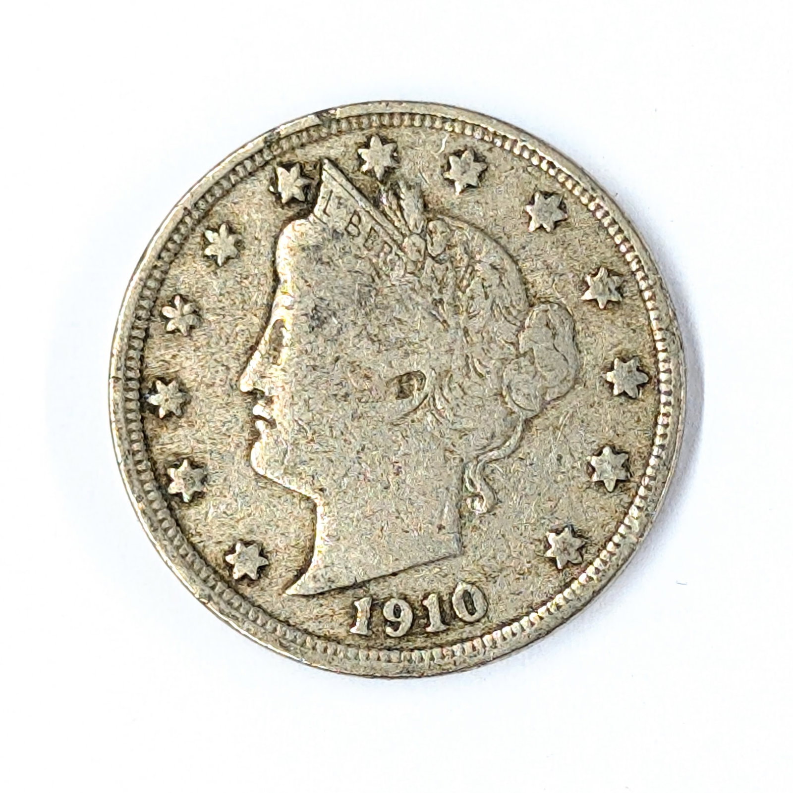 1910 Liberty V Nickel: Coin