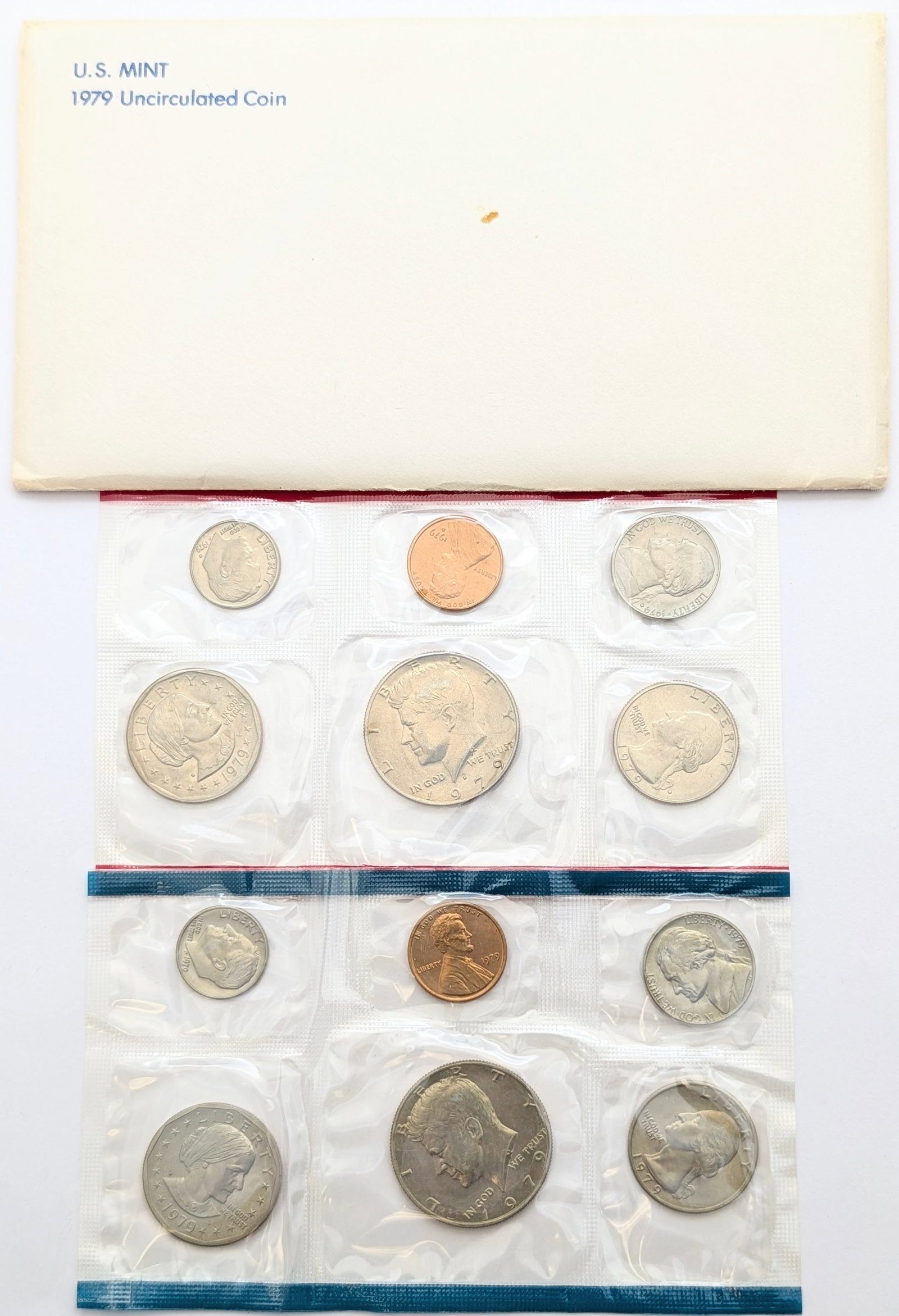 1979 US Mint Uncirculated Coin Set: Coin