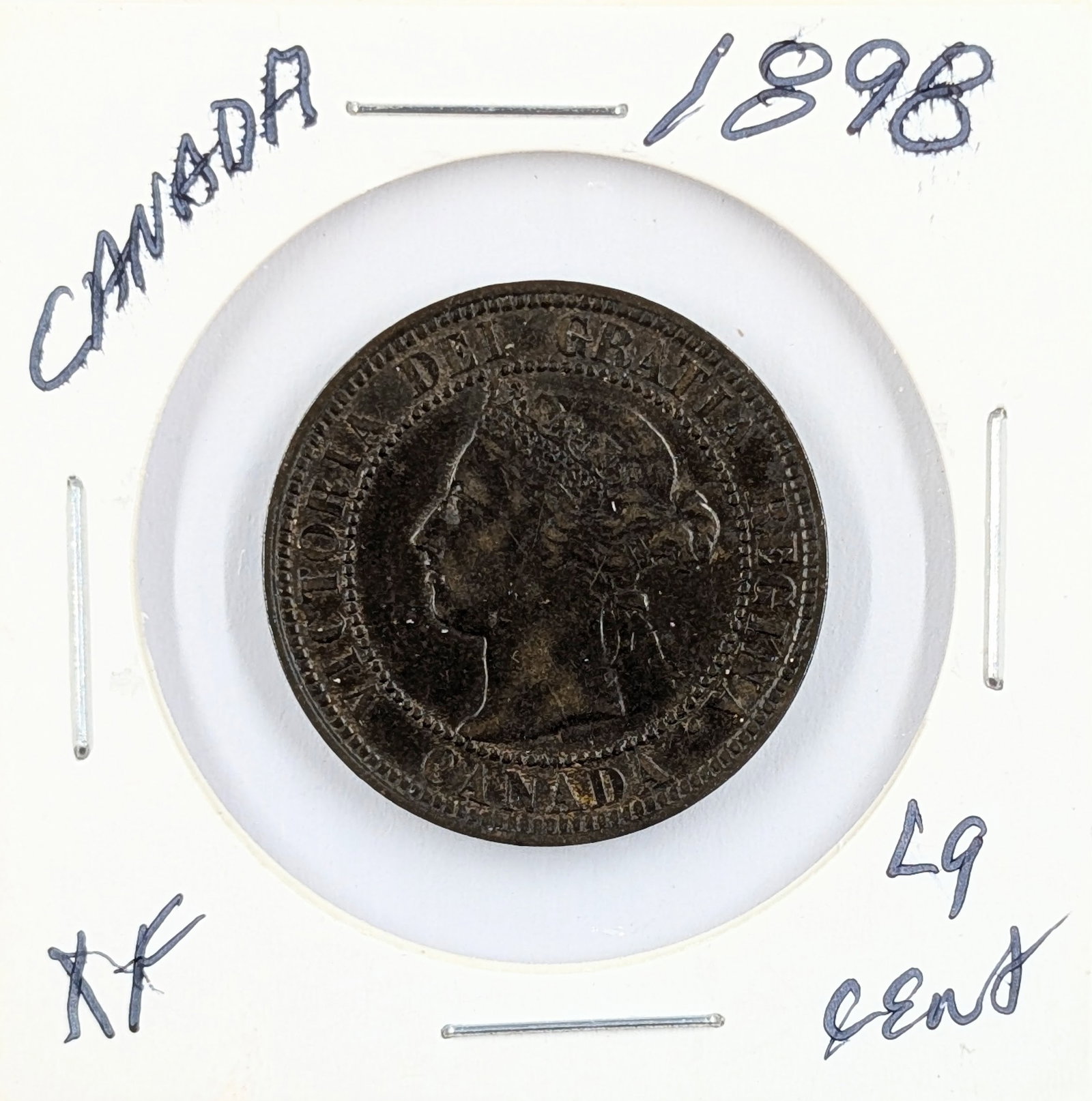 1898 Canadian Large Cent: Coin