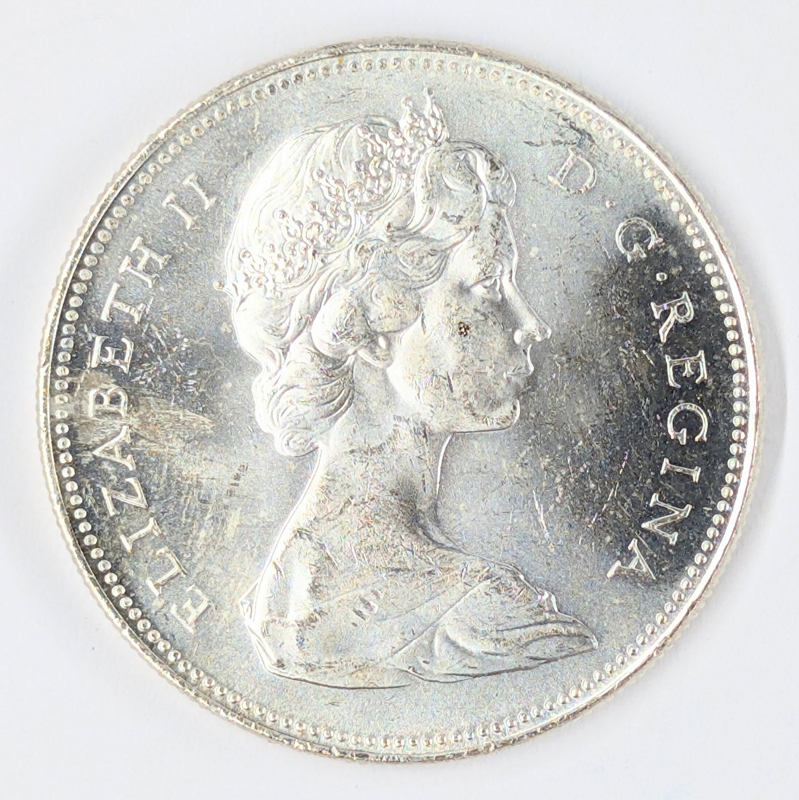 1966 Silver Canadian Dollar (1 of 2)