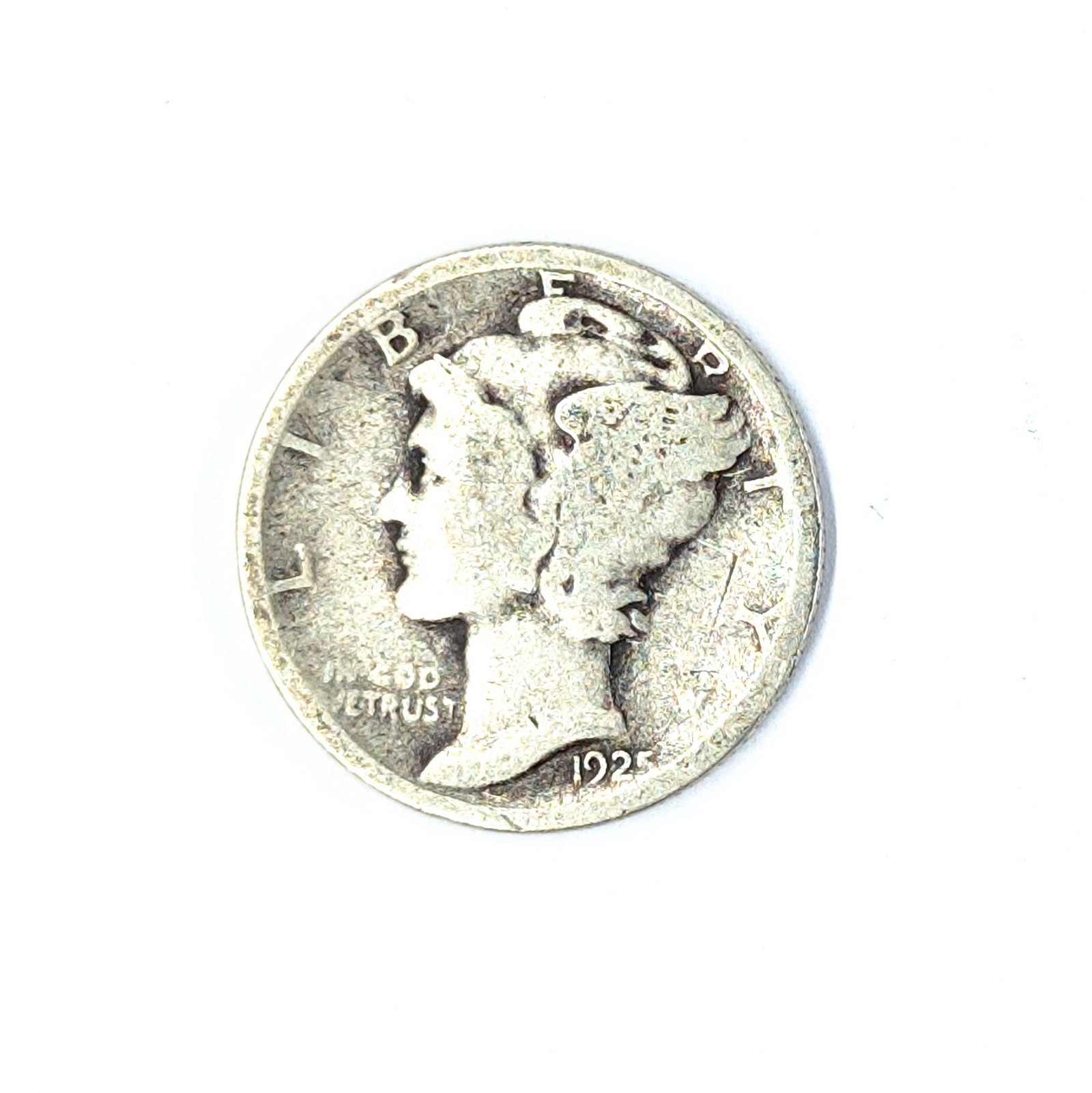 1925-D Silver Mercury Dime - Semi-Key Date: Silver