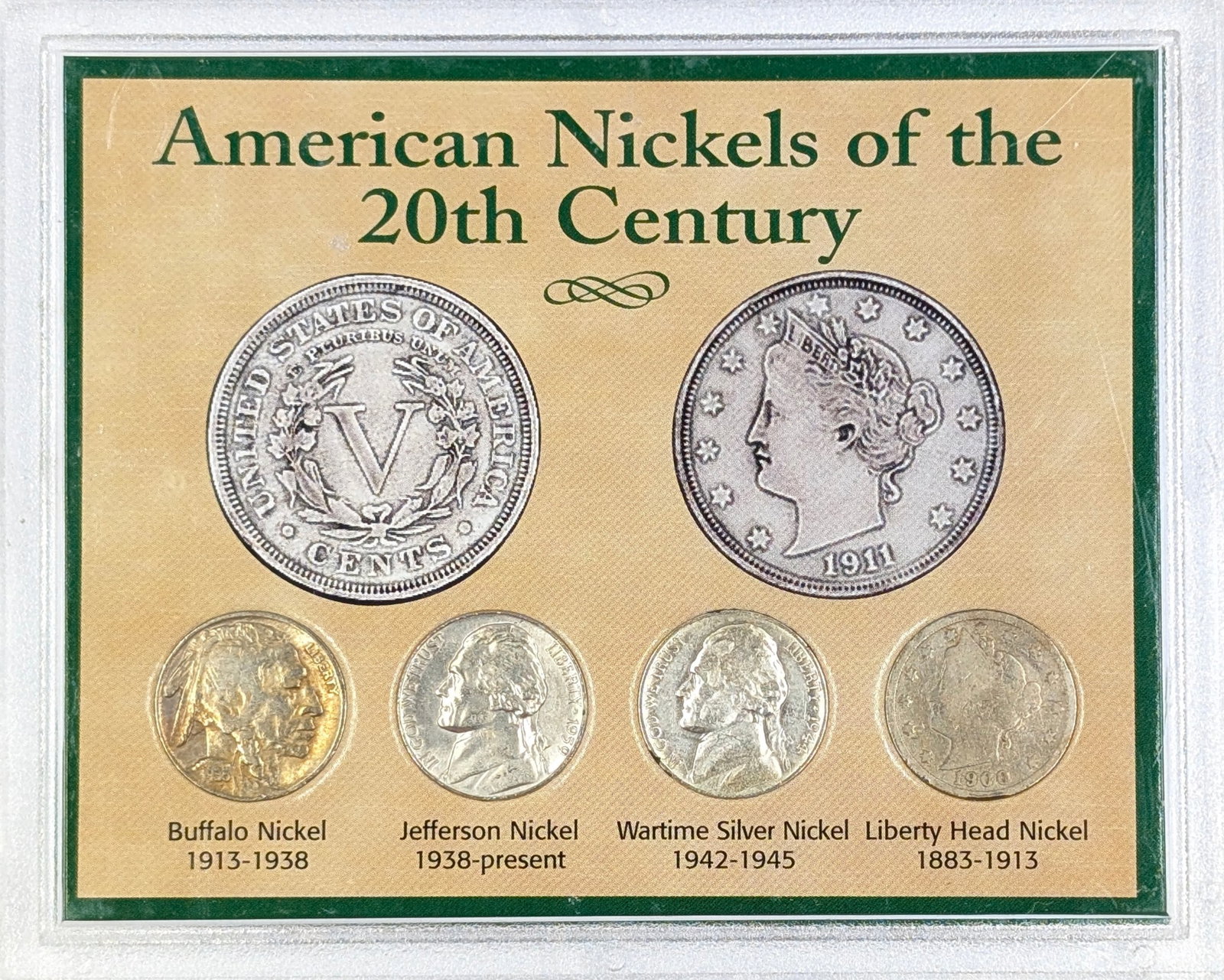 American Nickels of the 20th Century 4-Coin Set (1 of 4)