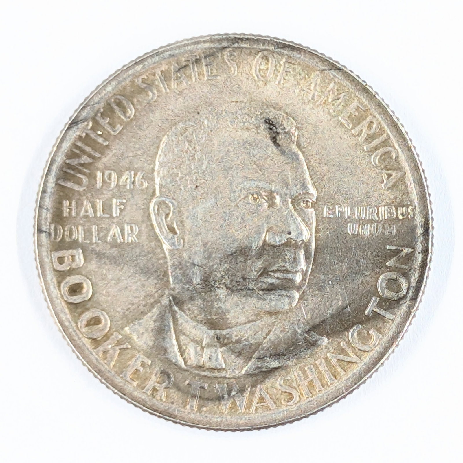 1946 Silver Booker T Washington Half Dollar: Silver
