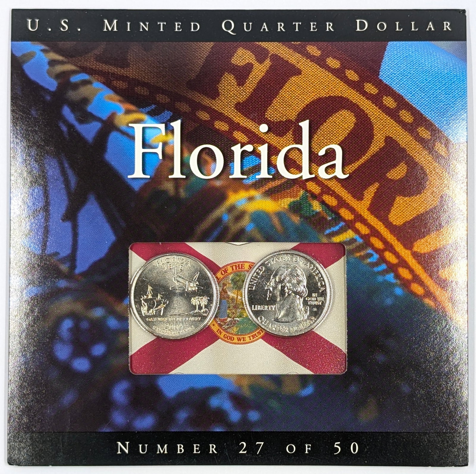 2004 P/D Florida State Quarter Set: Coin