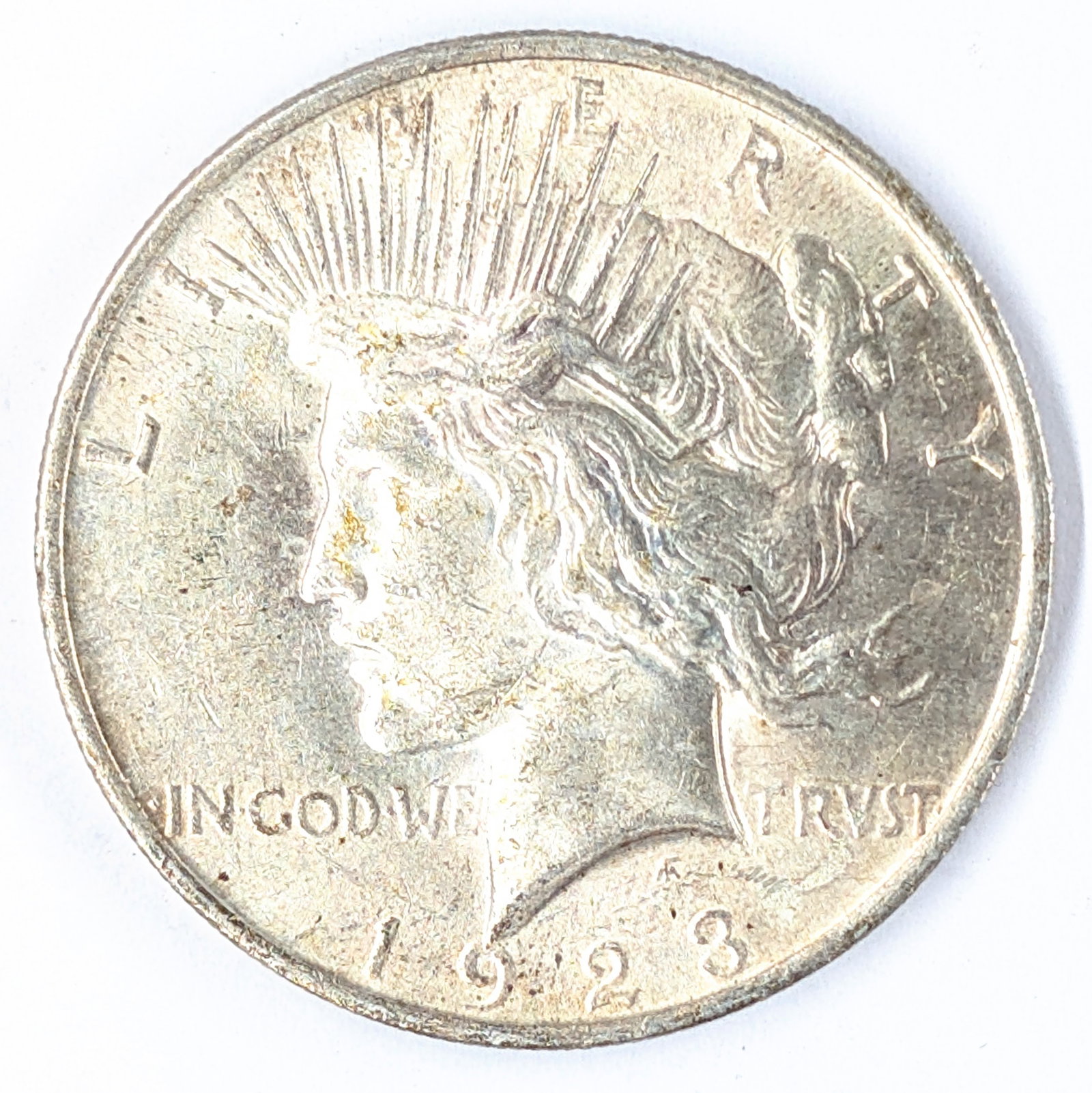 1923 Silver Peace Dollar (1 of 2)