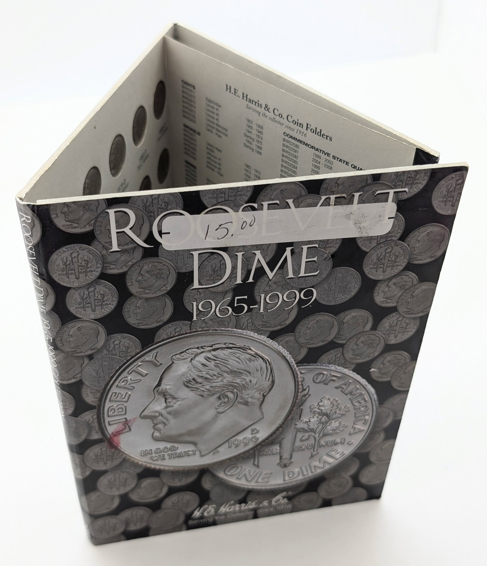 Roosevelt Dime 1965-2006 Book - Complete! w/ 75 Dimes: Some Uncirculated