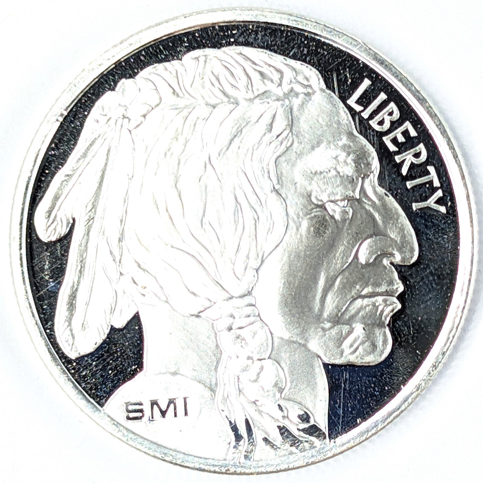 1 Ounce Fine .999 Silver Round - Buffalo: Silver