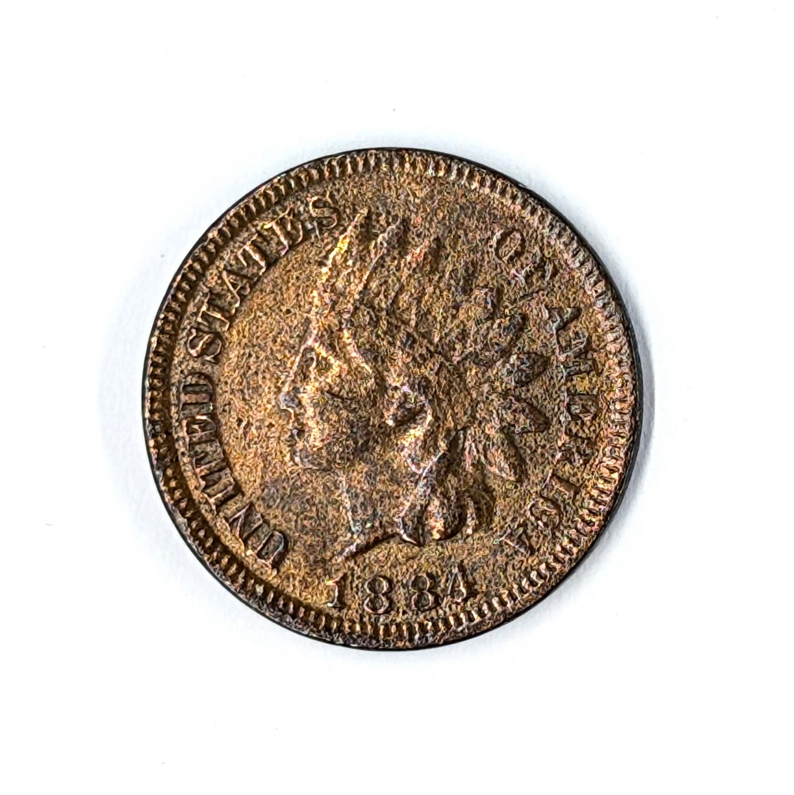 1884 Indian Head Cent: Coin