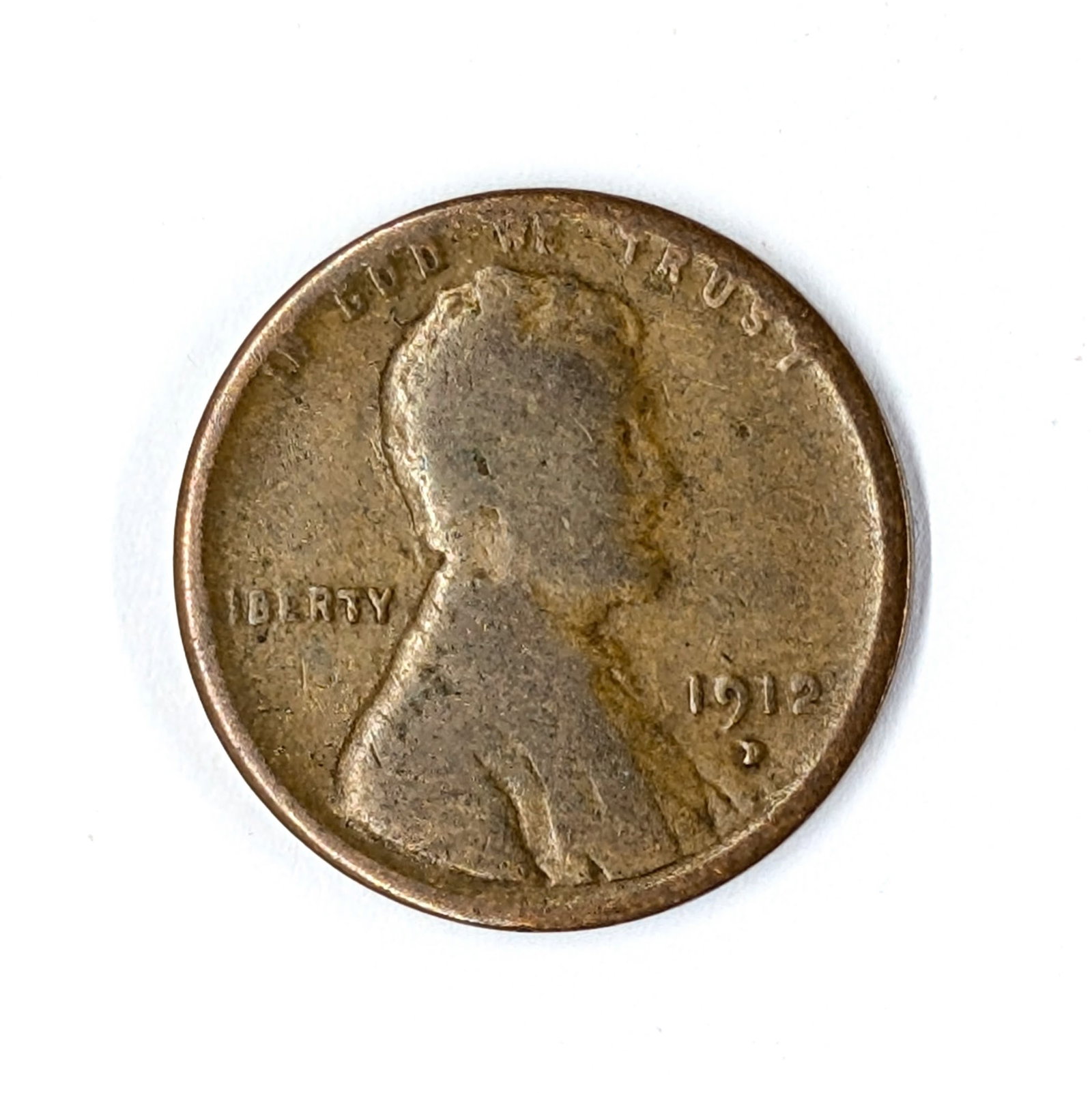 1912-D Wheat Cent - Semi-Key Date: Coin