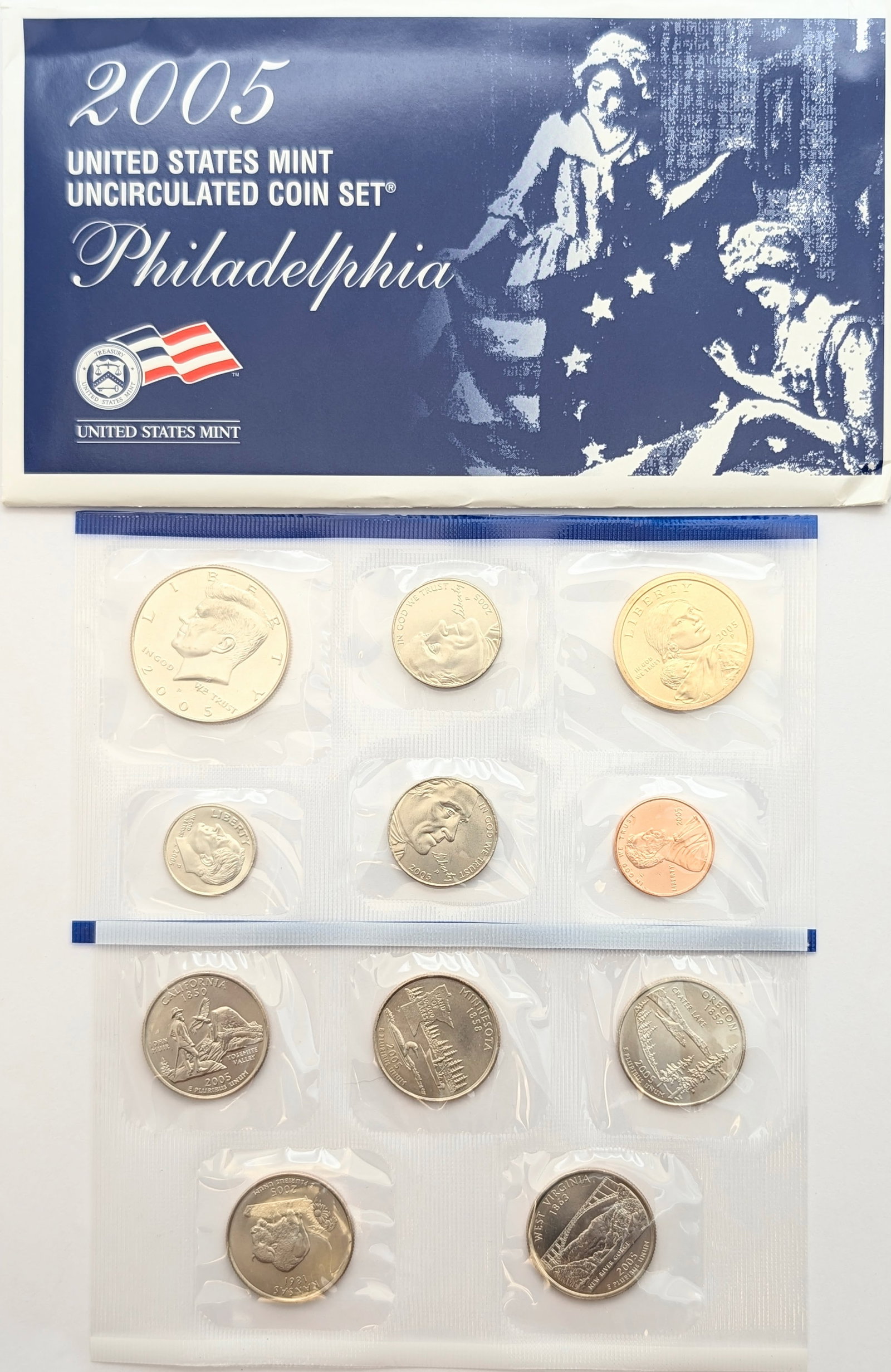 2005-P US Mint Uncirculated Coin Set (1 of 2)