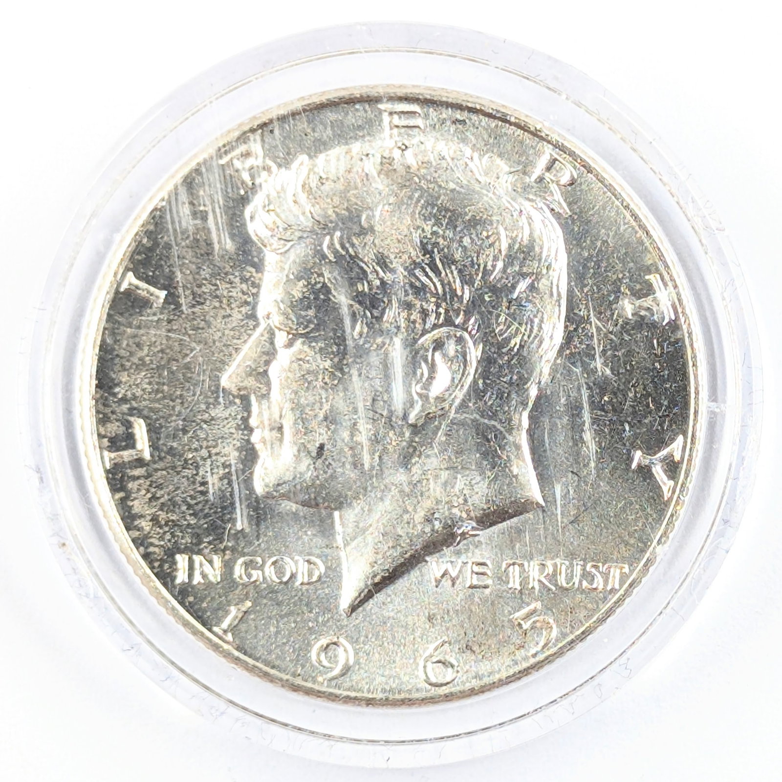 1965 Silver John F Kennedy Half Dollar (1 of 2)