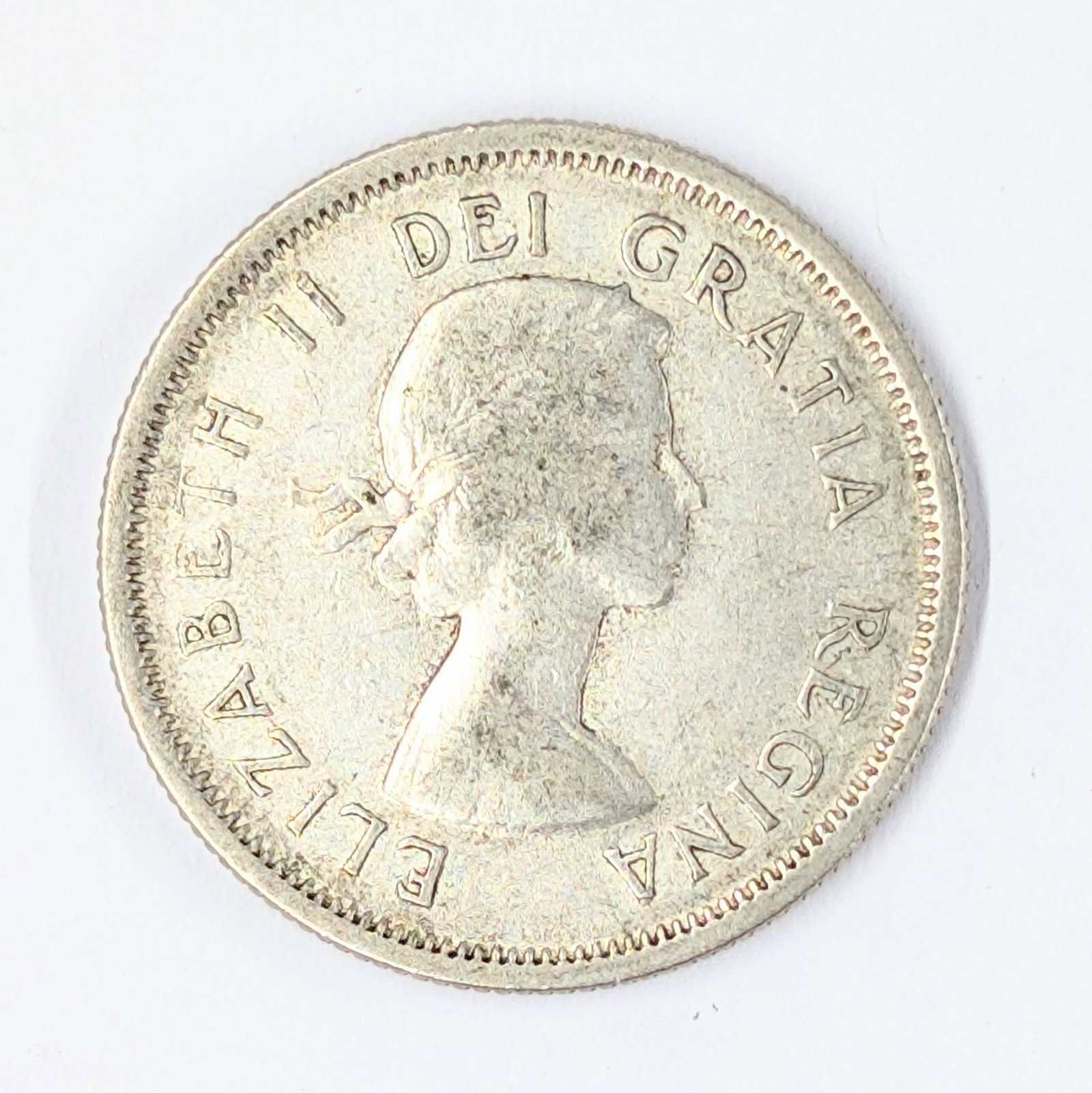 1964 Silver Canadian Quarter (1 of 2)
