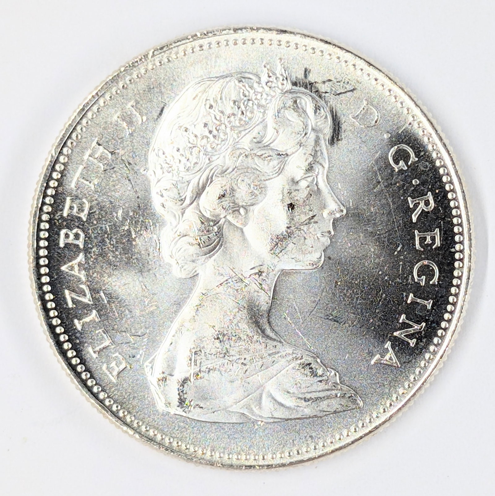 1966 Silver Canadian Dollar (1 of 2)